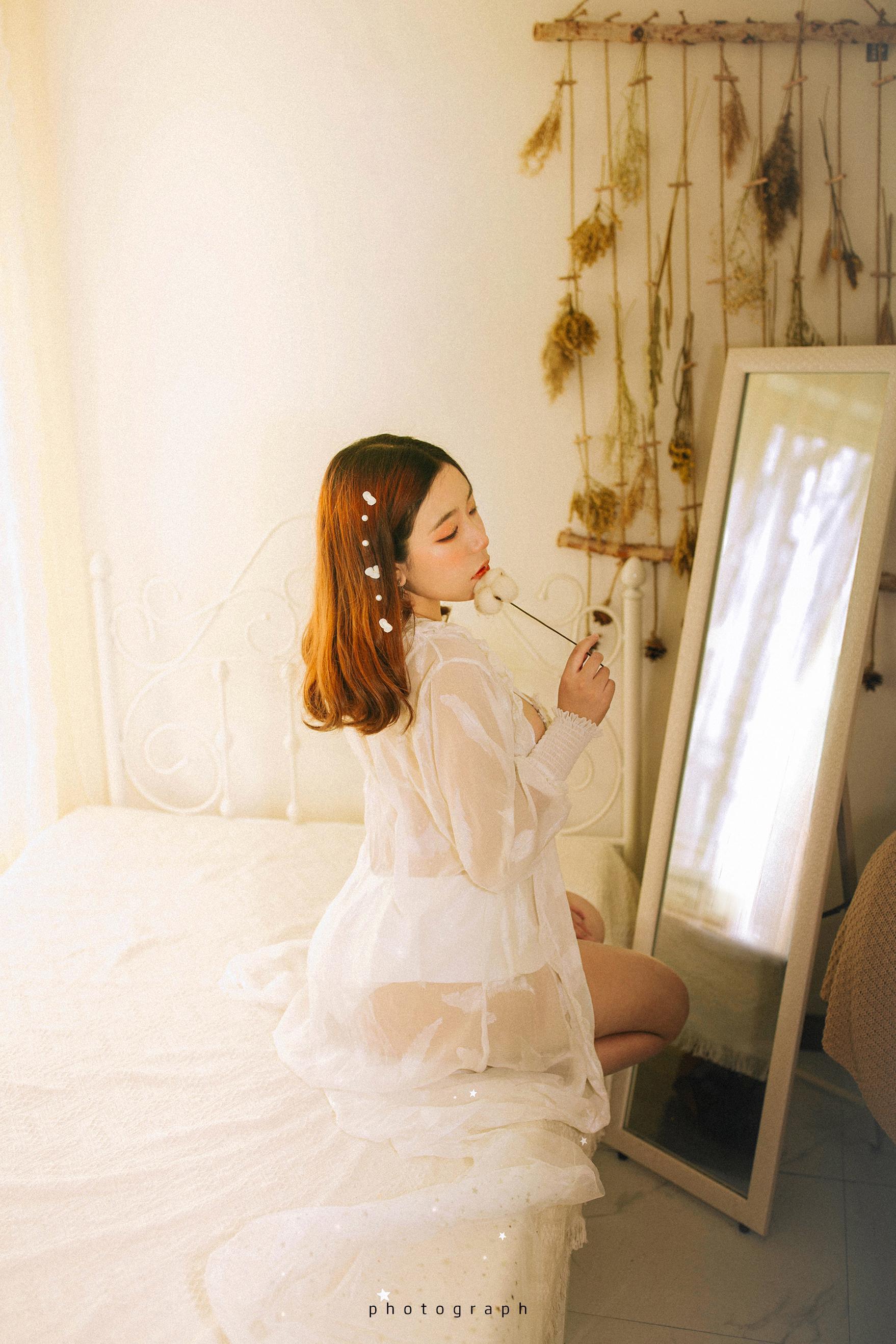 Cosplay] 動漫博主穆零Mu0 - 白色