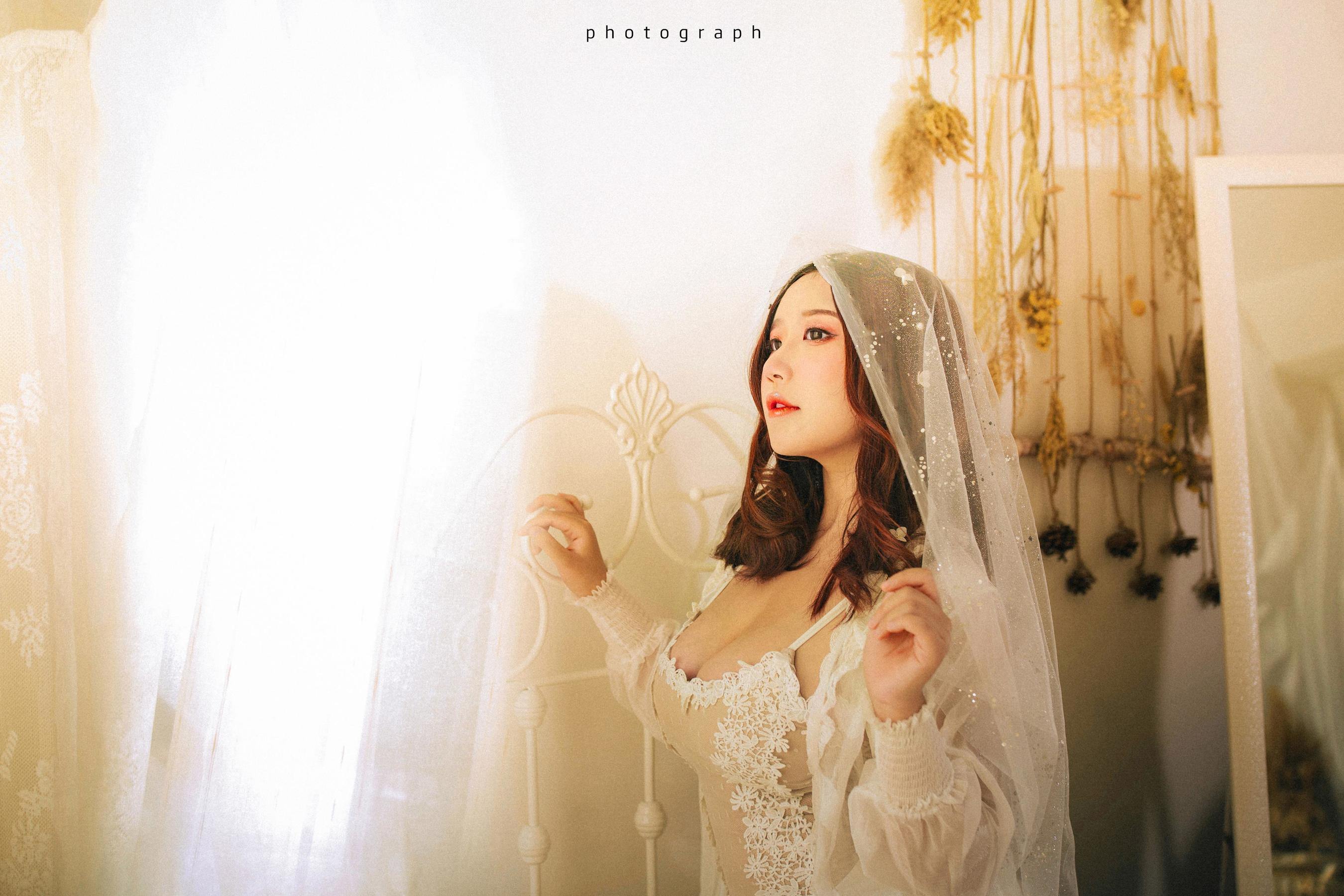 Cosplay] 動漫博主穆零Mu0 - 白色