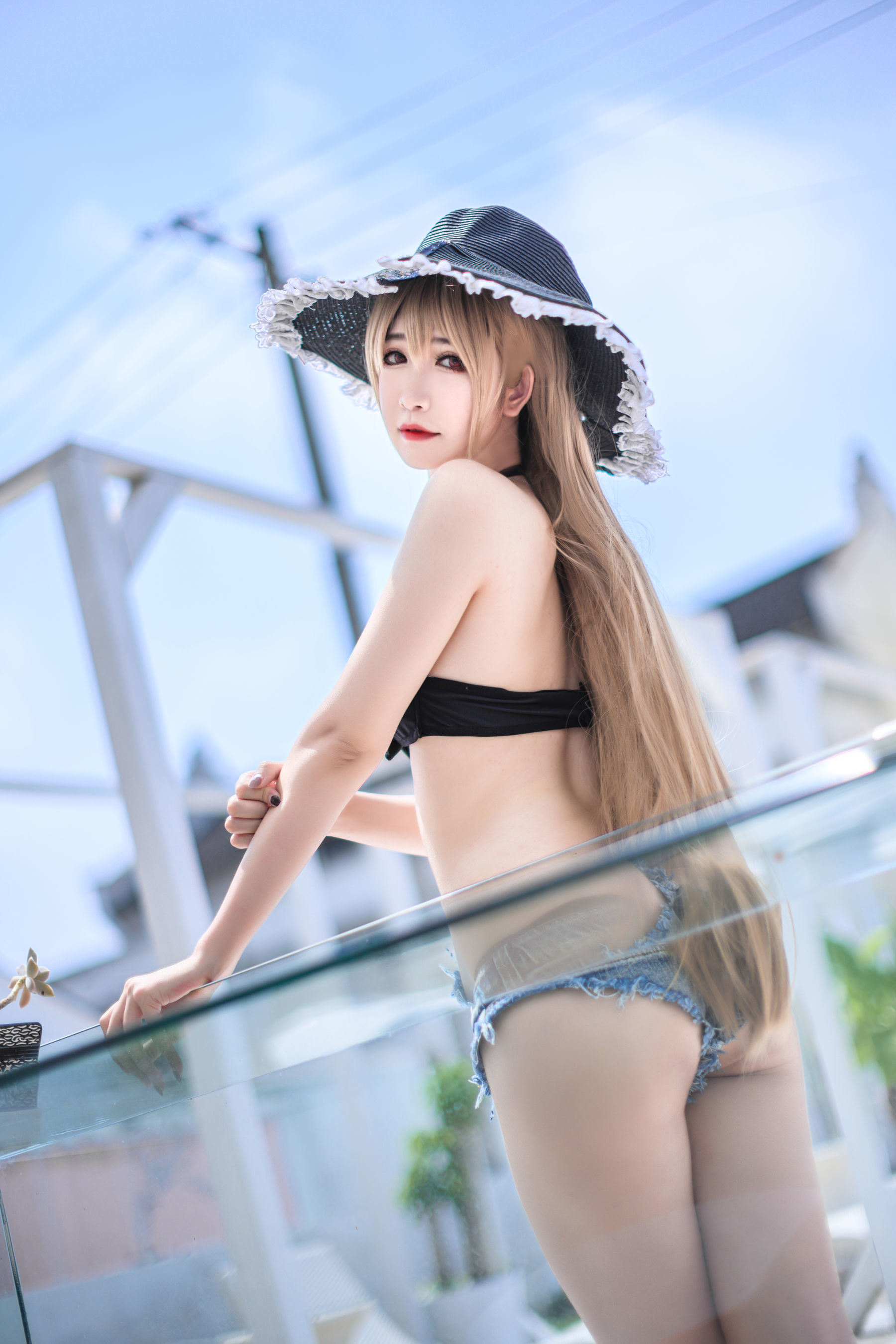 Cosplay] 動漫博主阮邑_Fairy - 讓巴爾泳裝