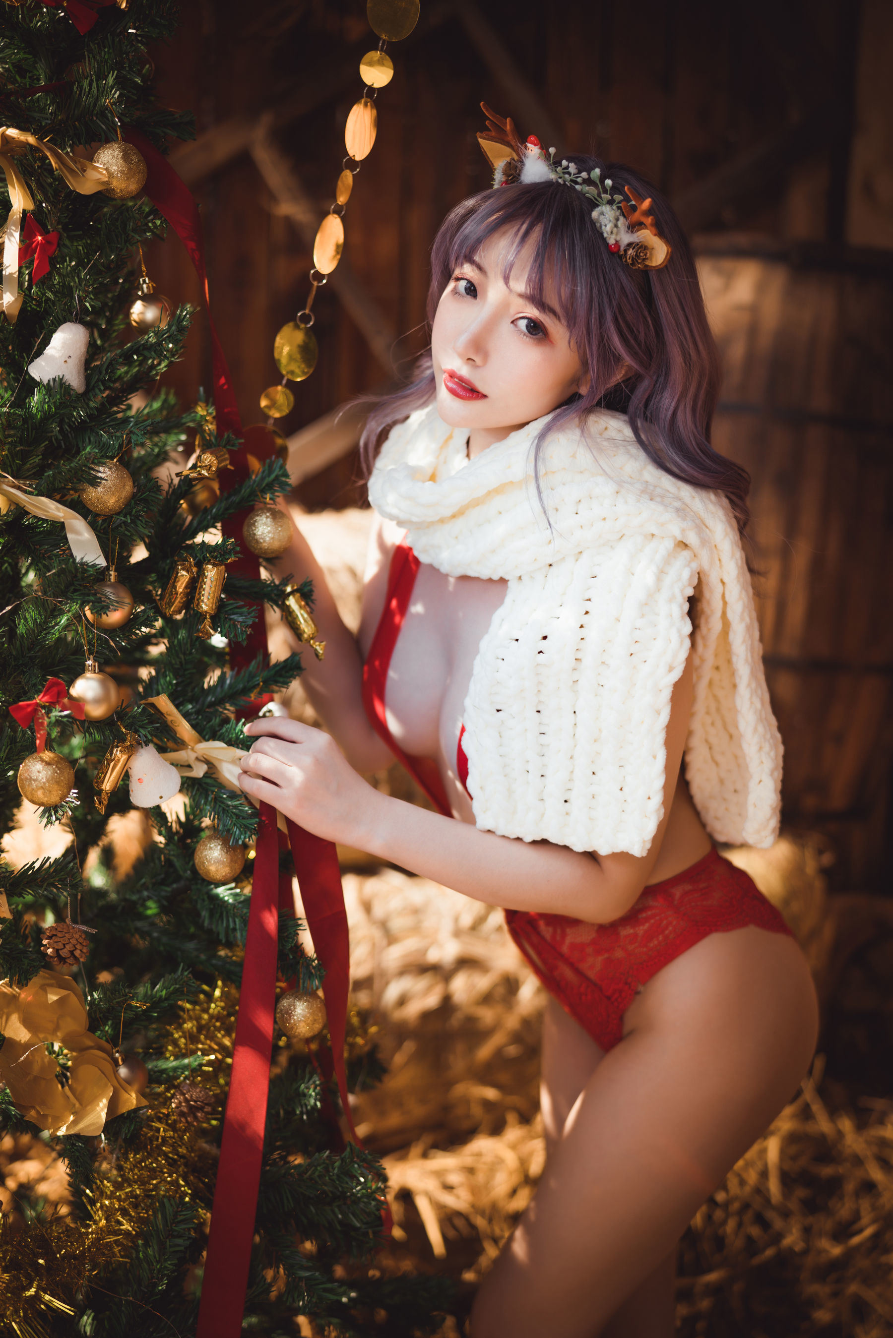 Cosplay] Blogger Anime Vân Muội - 2020 Giáng Sinh