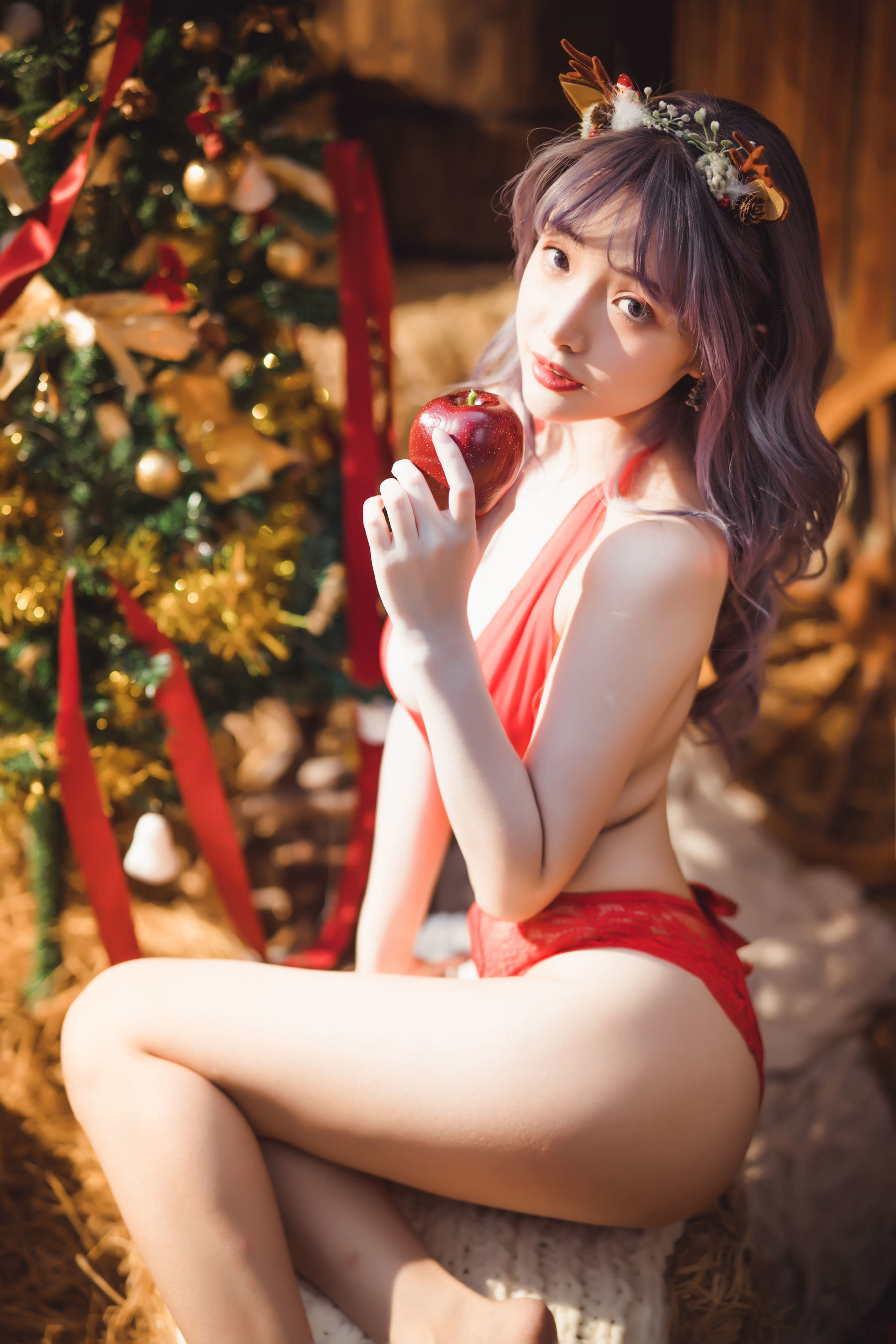 Cosplay] Blogger Anime Vân Muội - 2020 Giáng Sinh
