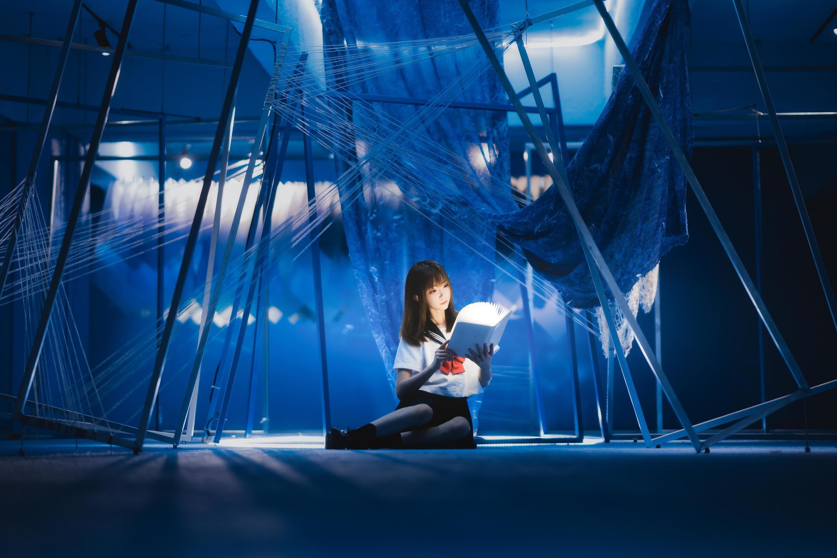 Cosplay] Anime Blogger Kitaro_绮太郎 - Seven Tenths Blue