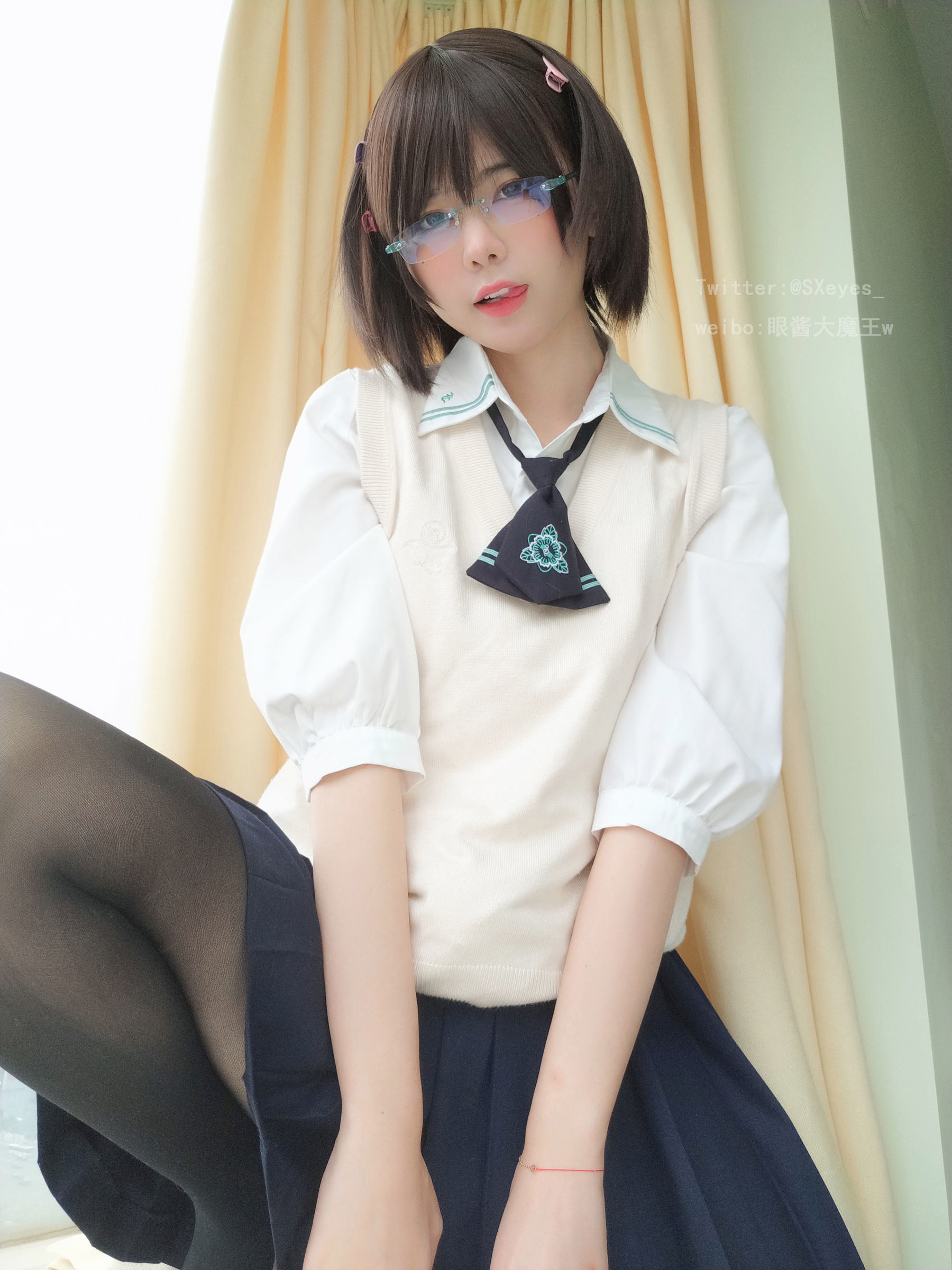 Cosplay] 萌妹子眼醬大魔王w - 小學妹