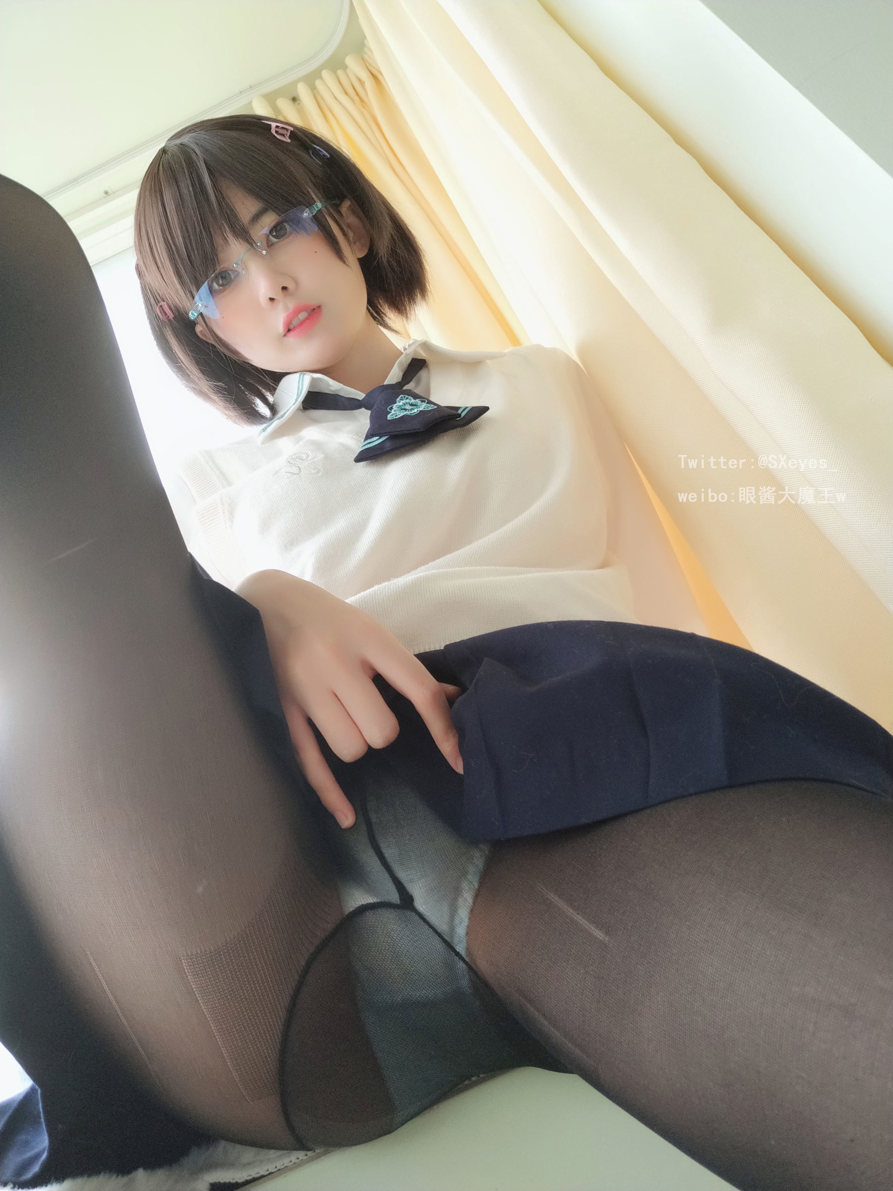 Cosplay] 萌妹子眼醬大魔王w - 小學妹