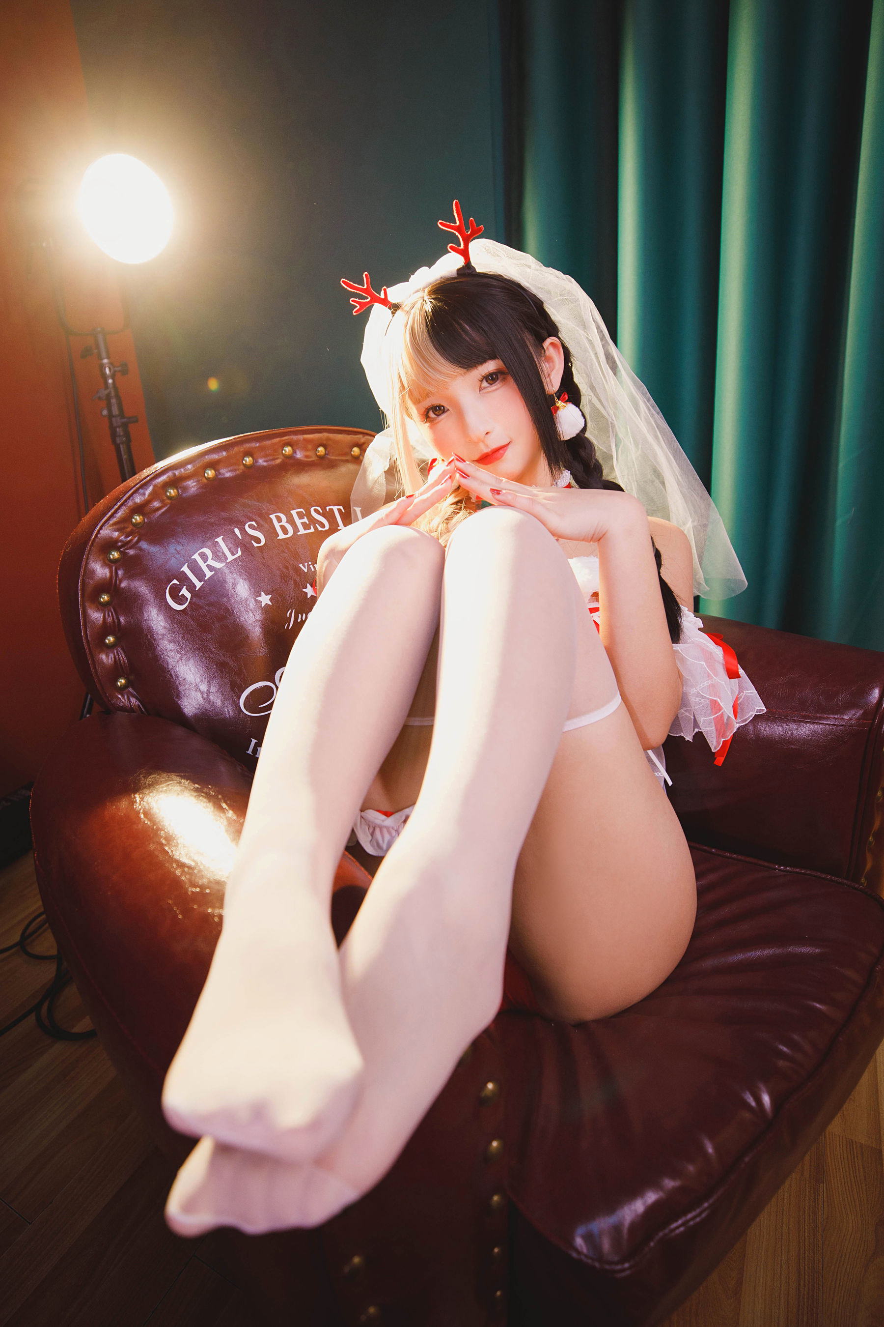 コスプレ] ロリ神楽板真冬の鹿の恩返し