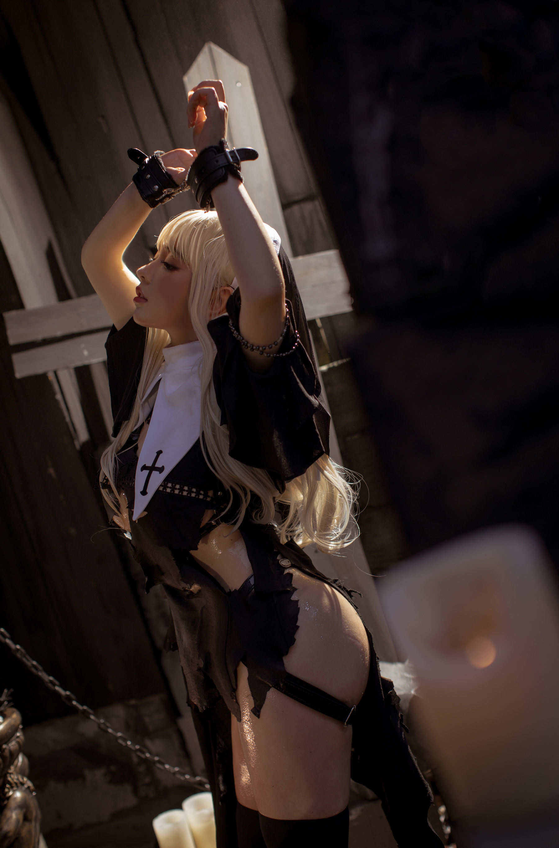 Cosplay] NinJA A Zhai Zhai - Atonement Nun