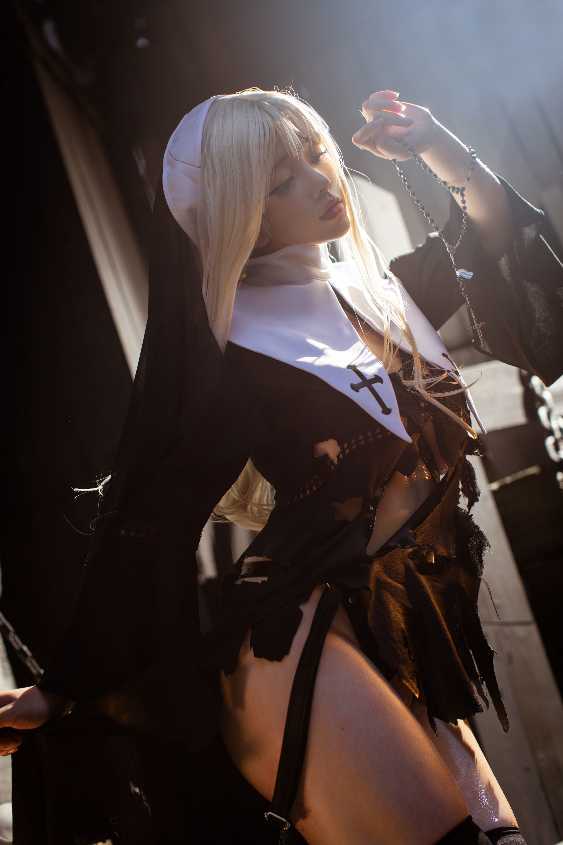 Cosplay] NinJA A Zhai Zhai - Atonement Nun