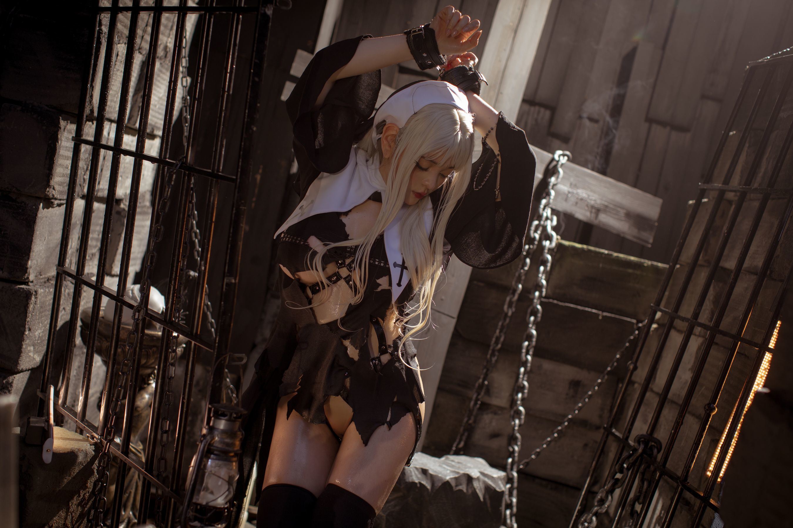 Cosplay] NinJA A Zhai Zhai - Atonement Nun