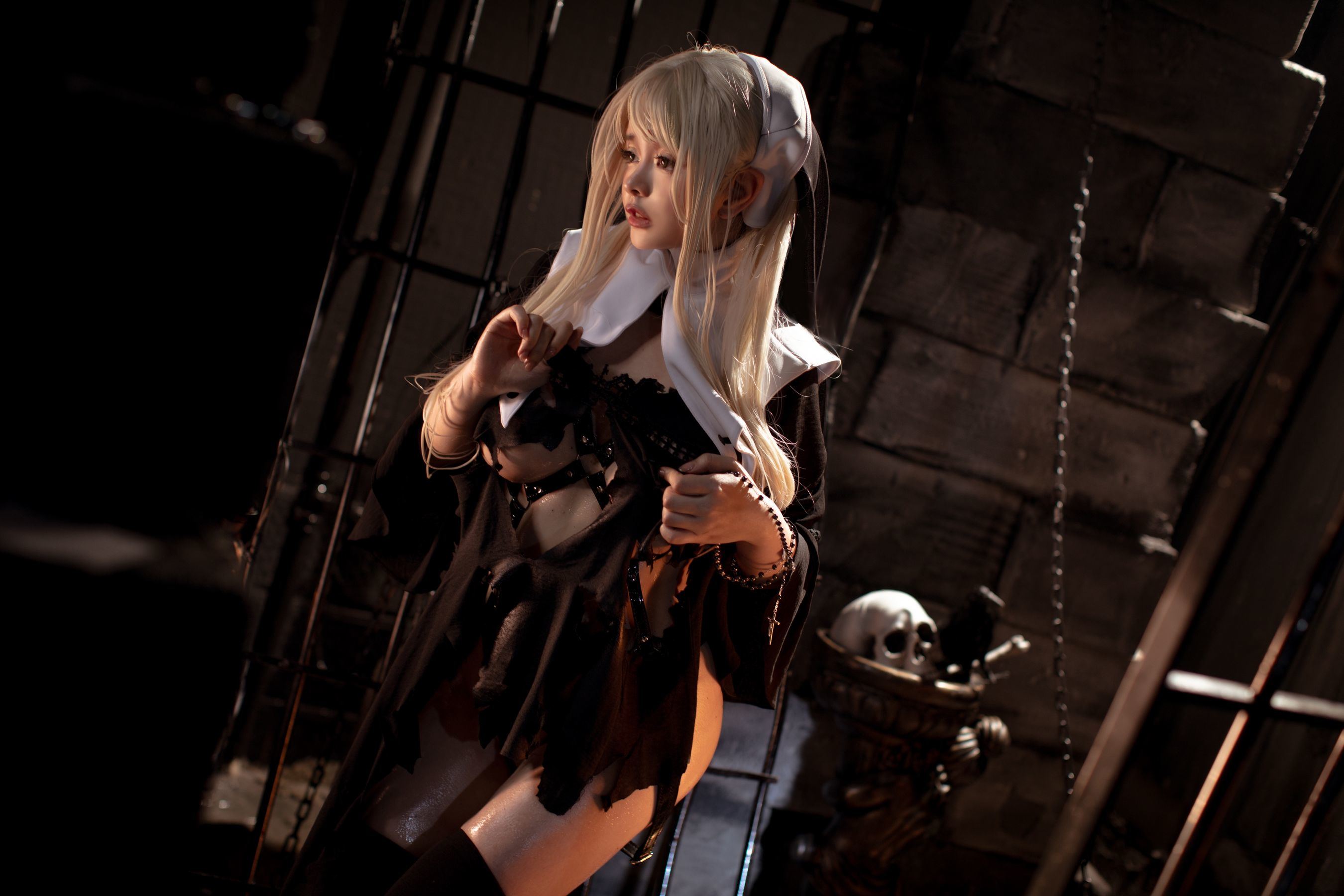 Cosplay] NinJA A Zhai Zhai - Atonement Nun