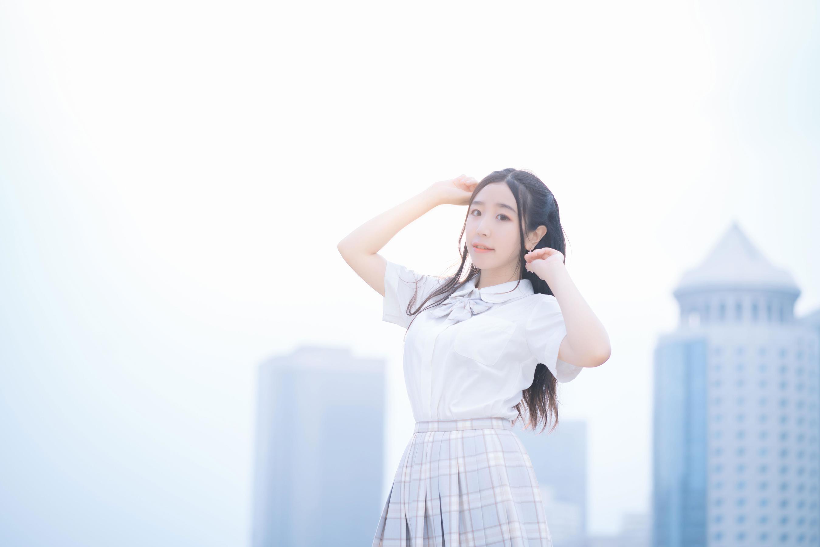 Cosplay] 動漫博主穆零Mu0 - 天台jk