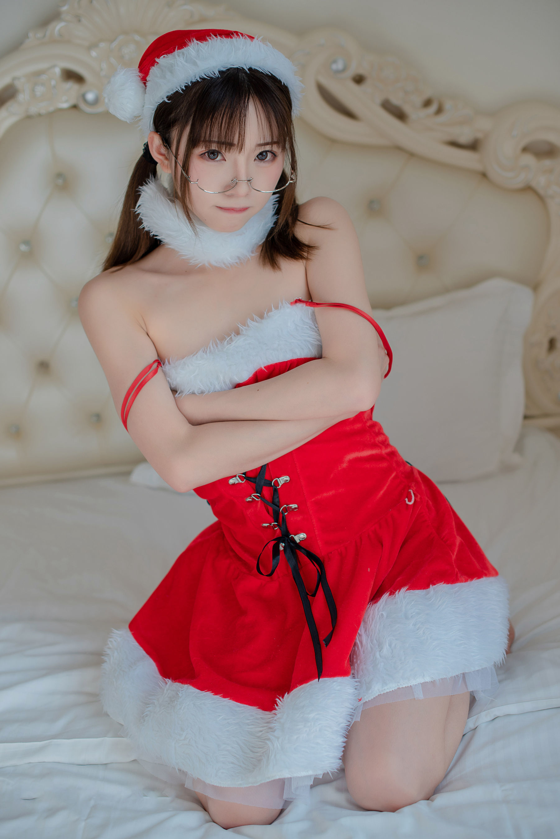 コスプレ] アニメブロガーKitaro_キタロウ - クリスマス萌え女郎