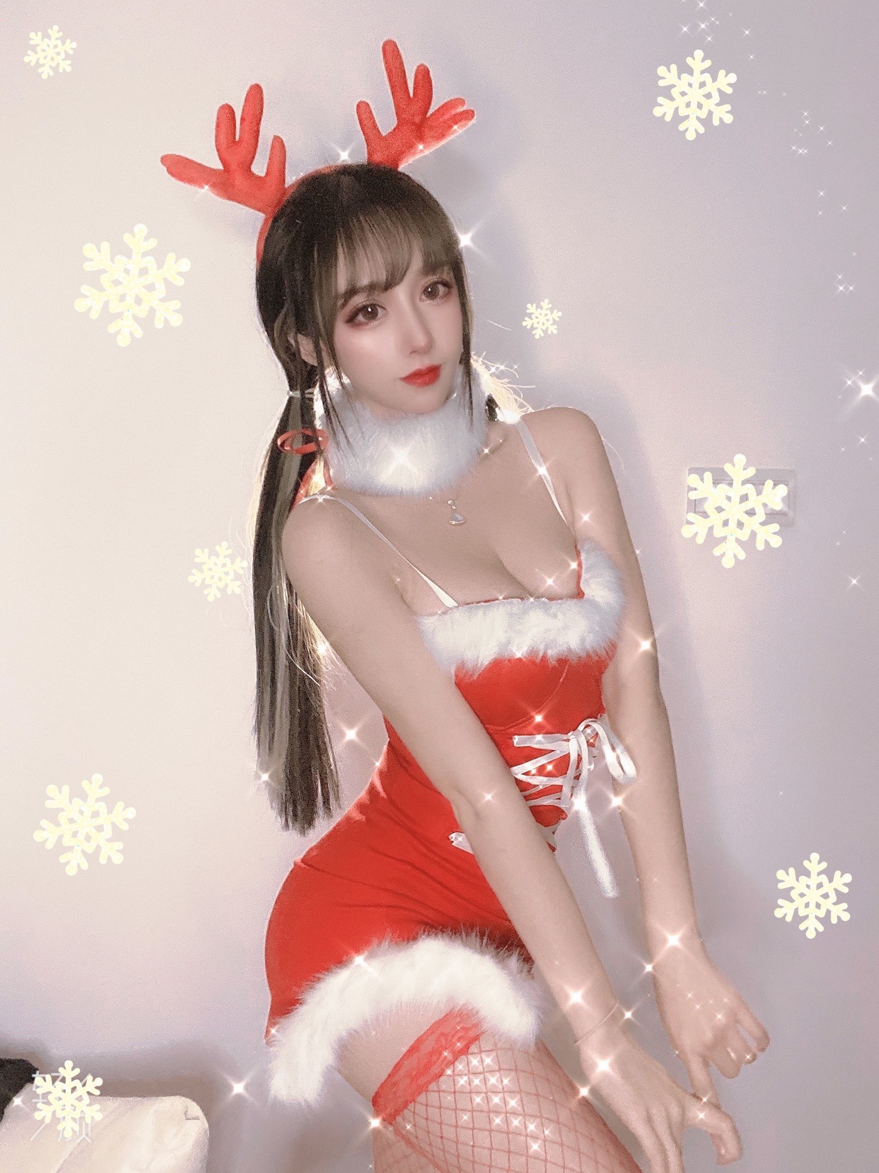Cosplay] Đấu Ngư Mi Tiên Tiên Sama - Đặc biệt Giáng sinh