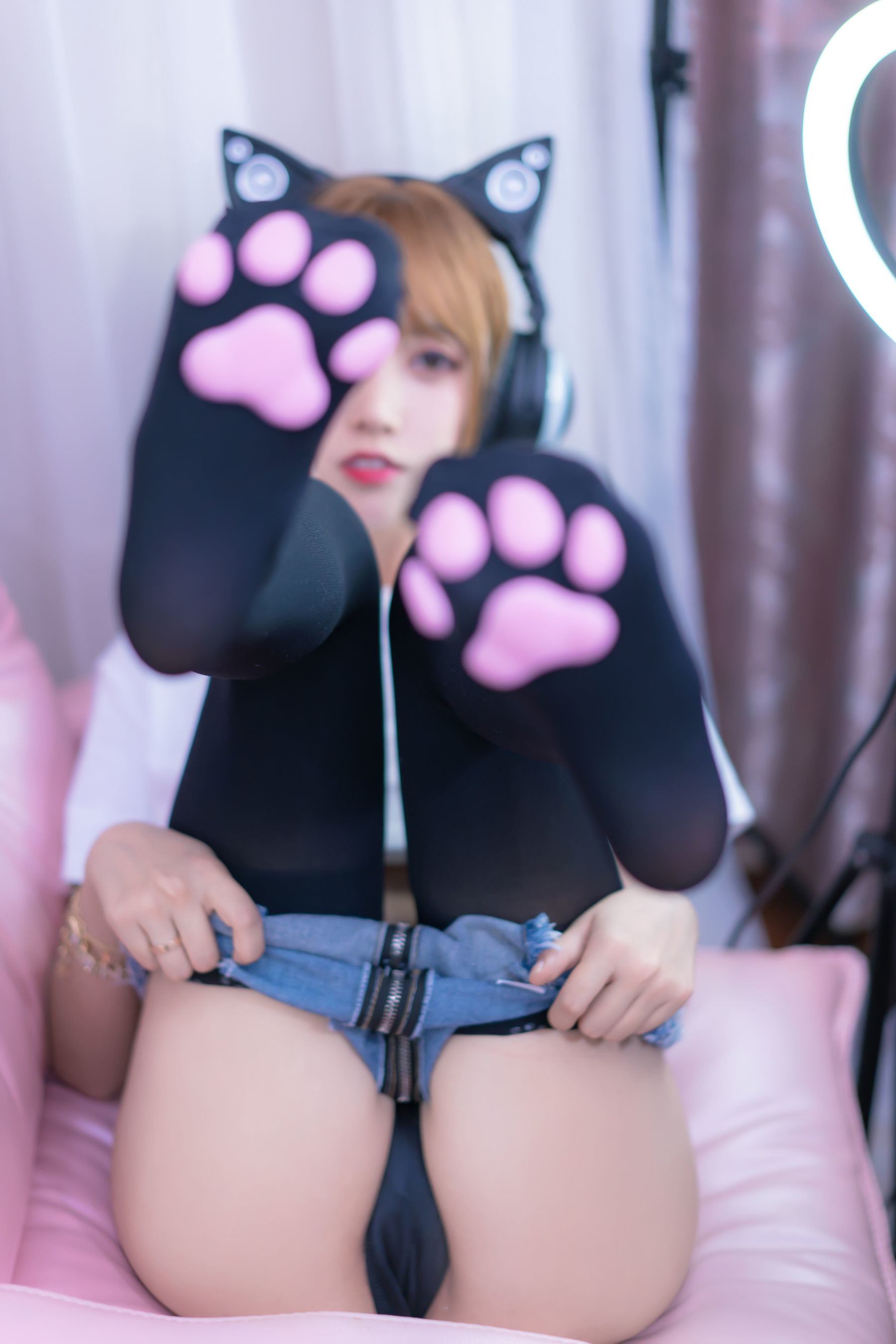 Cosplay] 鬥魚米線線sama - 電競貓咪
