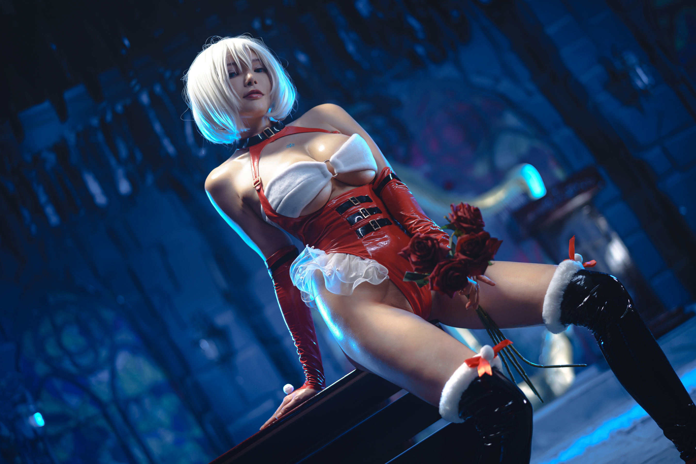 Cosplay] 秋和柯基(夏小秋秋秋) - 暗黑聖誕童話