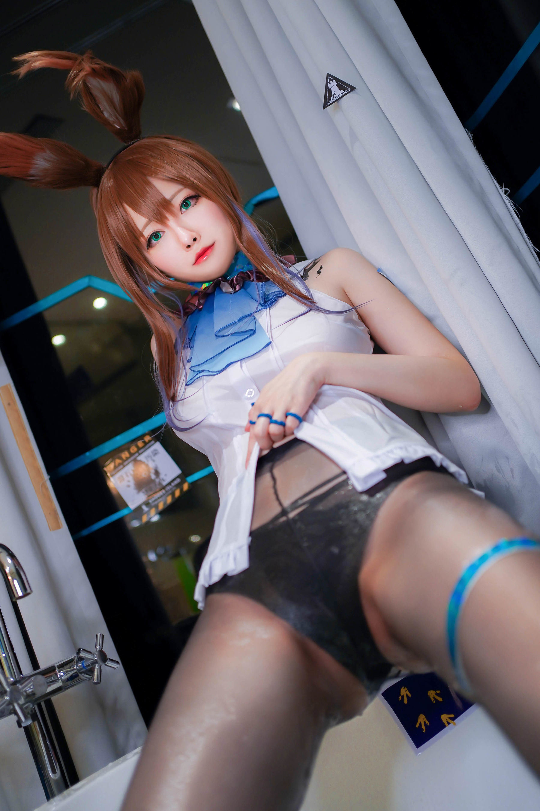 Cosplay] Cô gái COS Arty Ya Ti - Nữ thỏ đen lụa