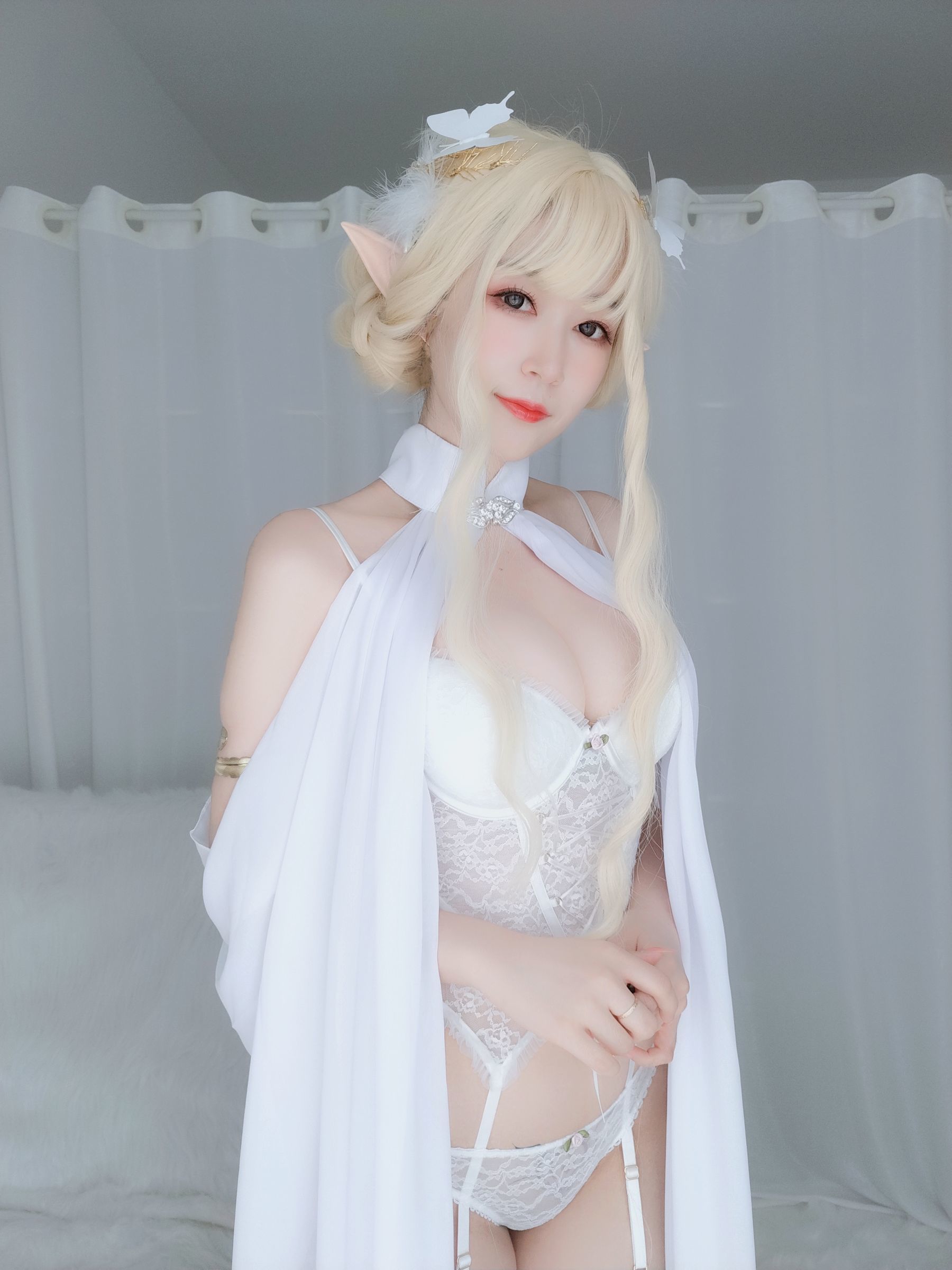 Cosplay] Coser小姐姐白銀 - 小白羊