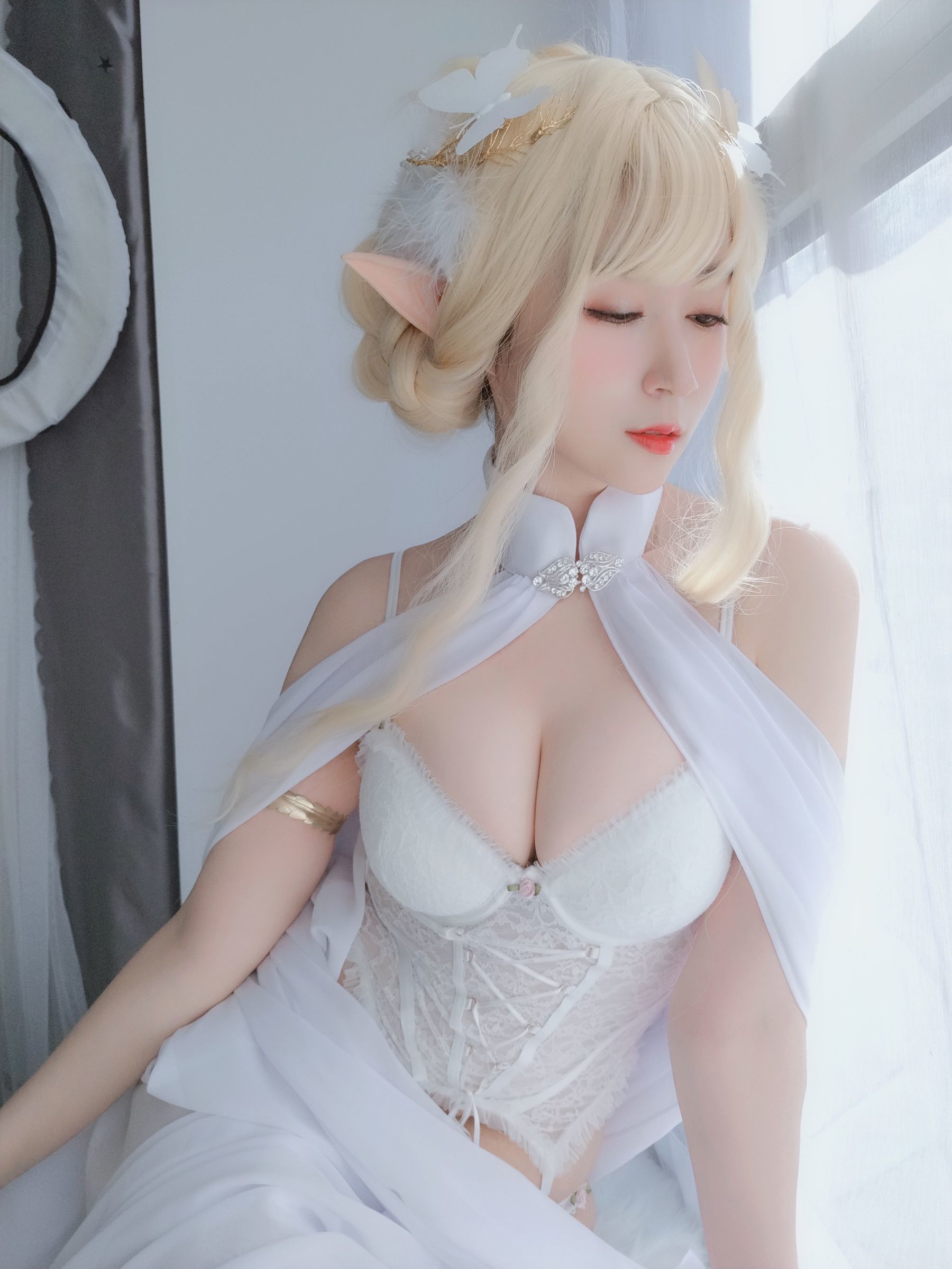 Cosplay] Coser小姐姐白銀 - 小白羊