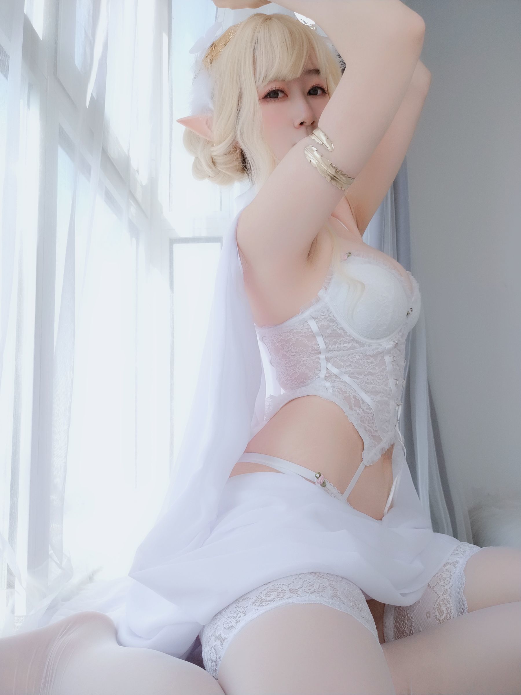 Cosplay] Coser小姐姐白銀 - 小白羊