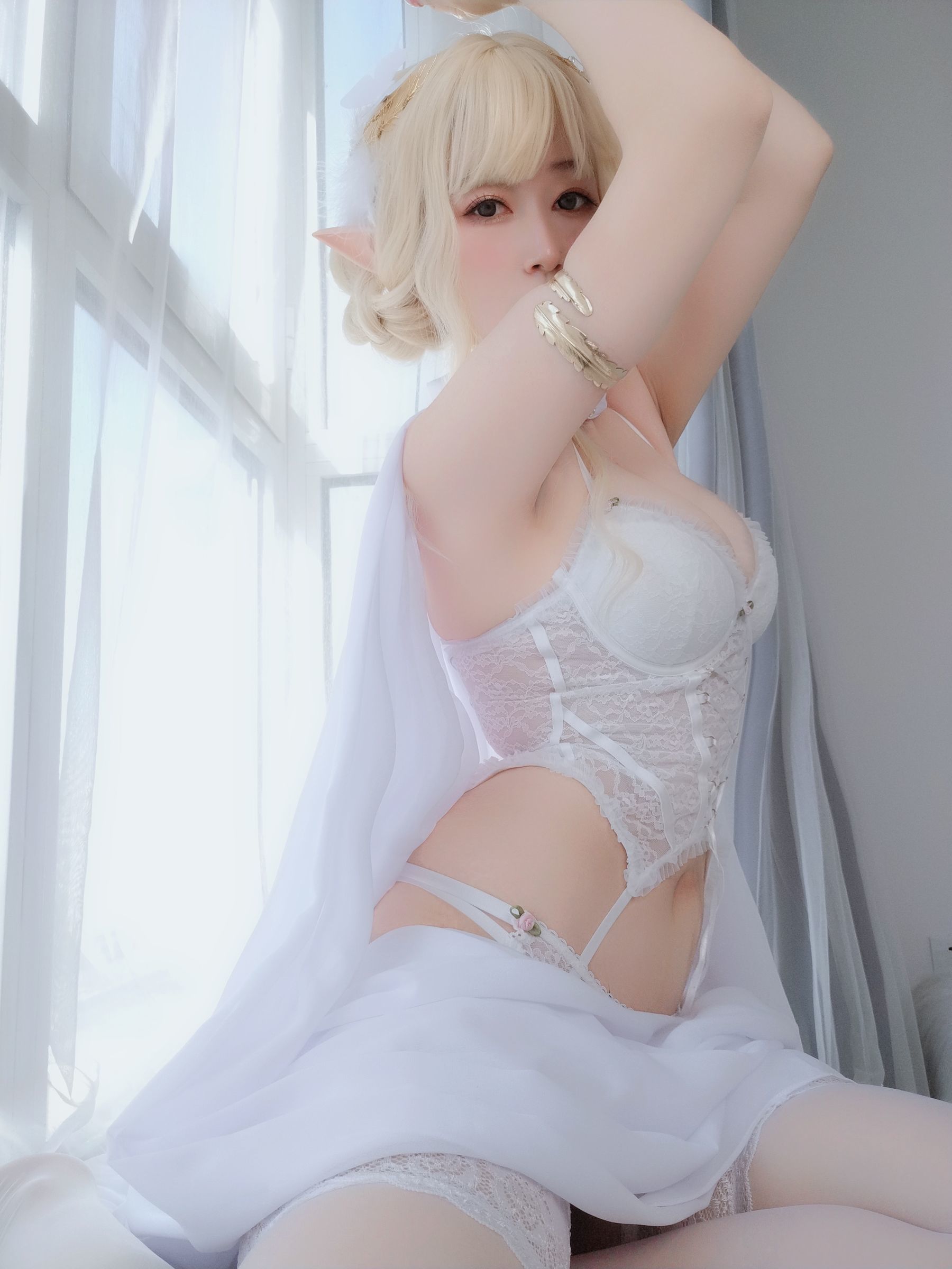 Cosplay] Coser小姐姐白銀 - 小白羊
