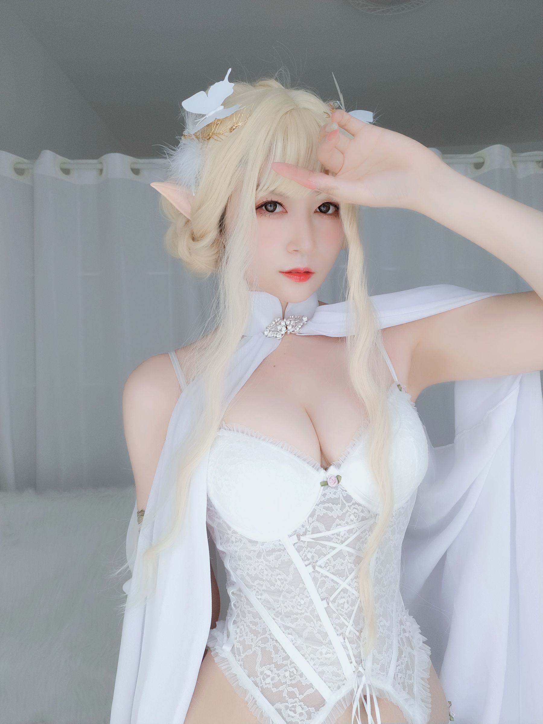 Cosplay] Coser Tiểu Thư Bạch Ngân - Tiểu Bạch Dương