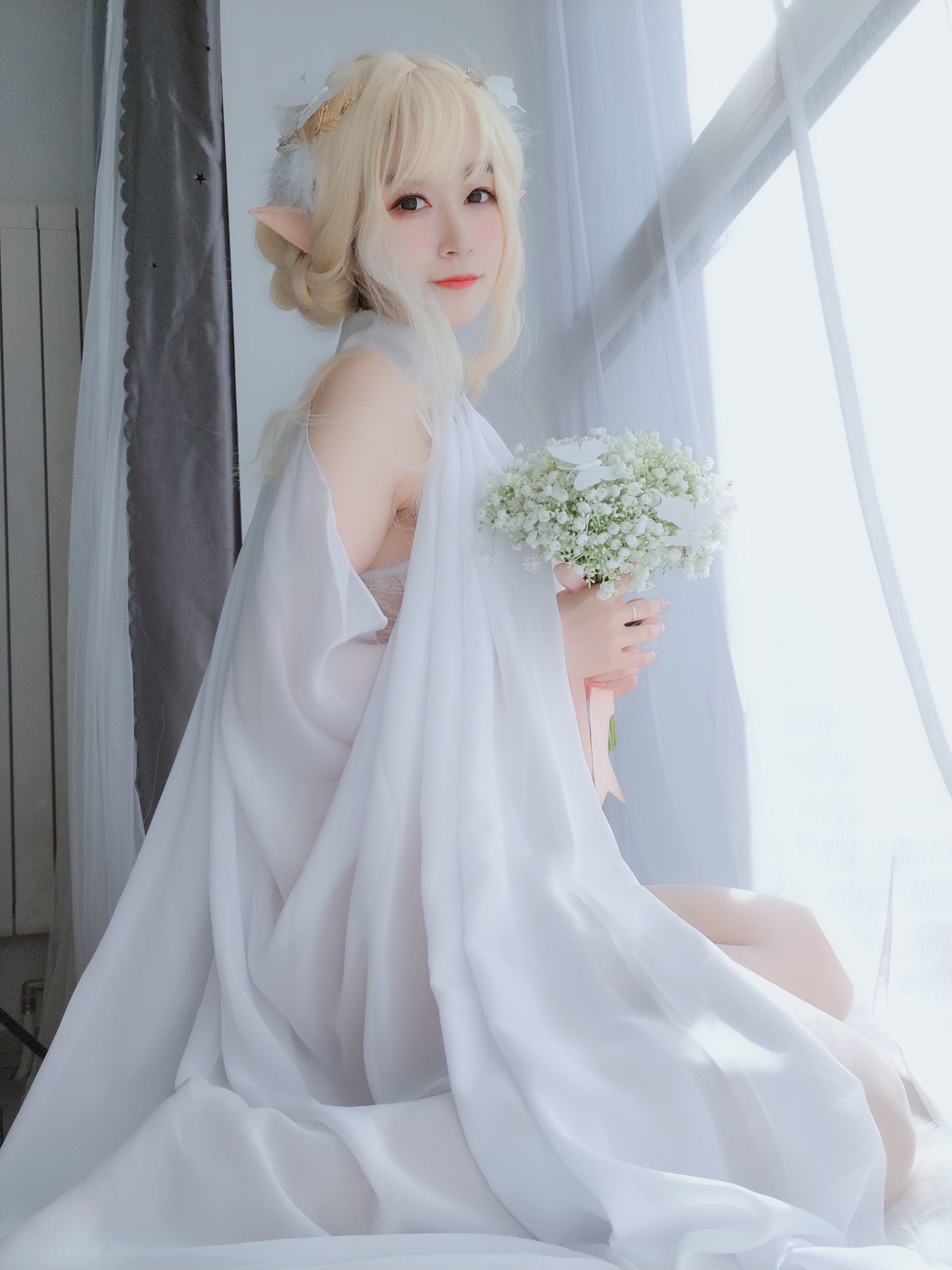 Cosplay] Coser小姐姐白銀 - 小白羊