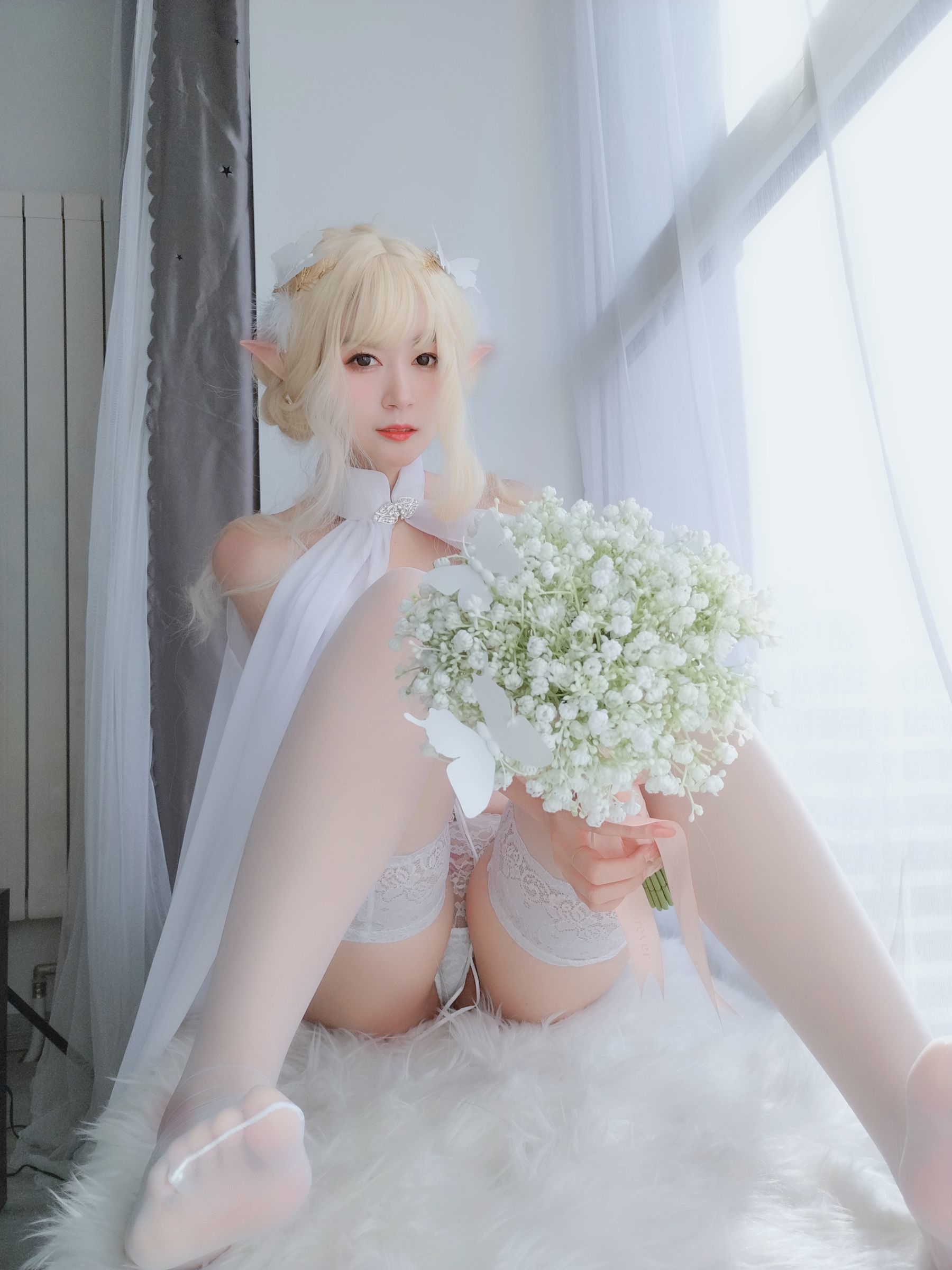 Cosplay] Coser小姐姐白銀 - 小白羊