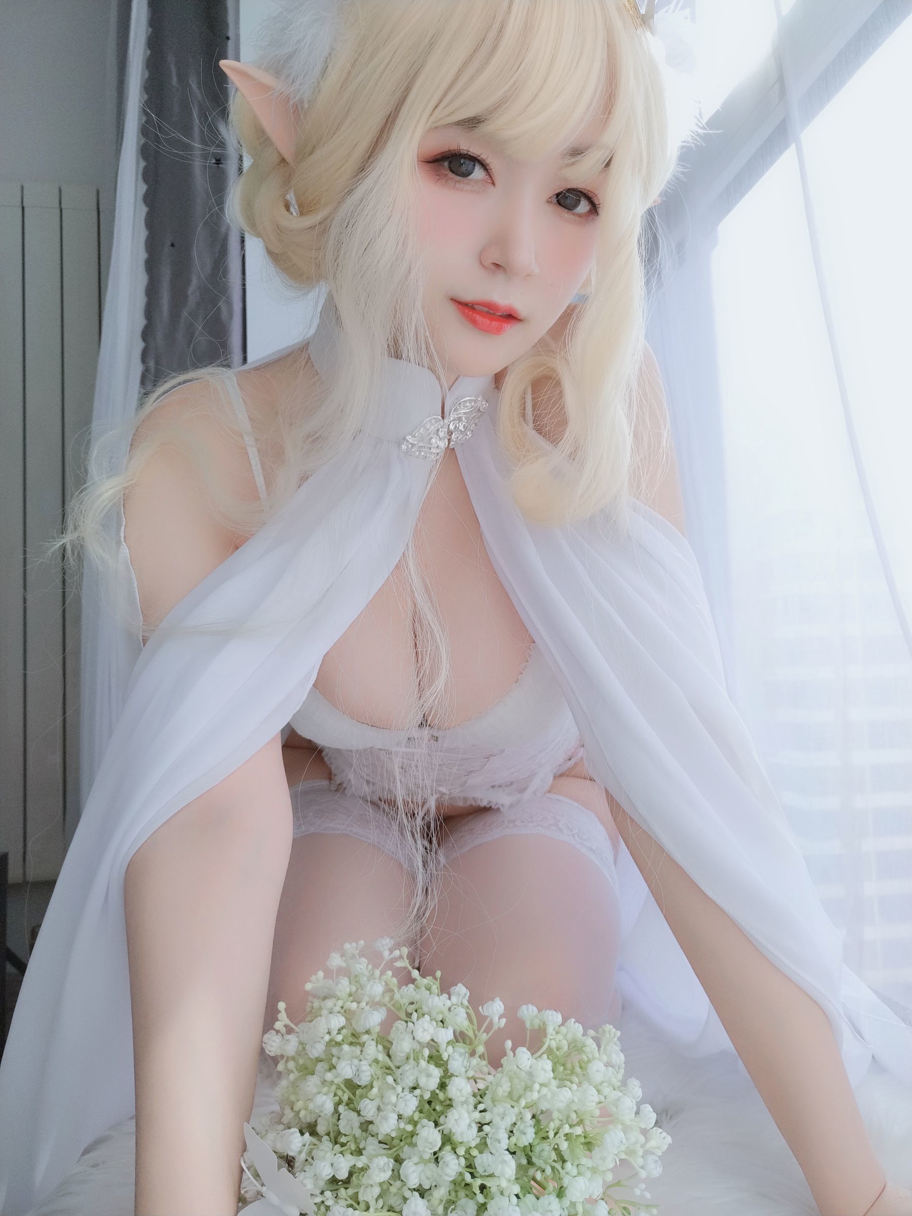 Cosplay] Coser小姐姐白銀 - 小白羊