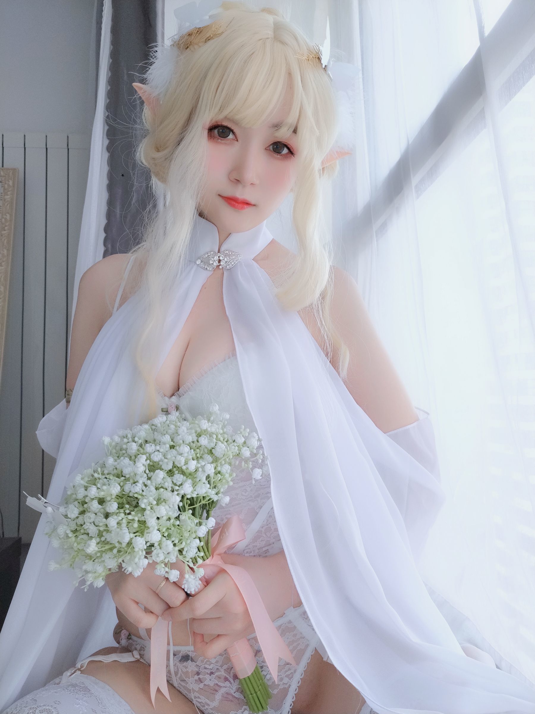 Cosplay] Coser小姐姐白銀 - 小白羊