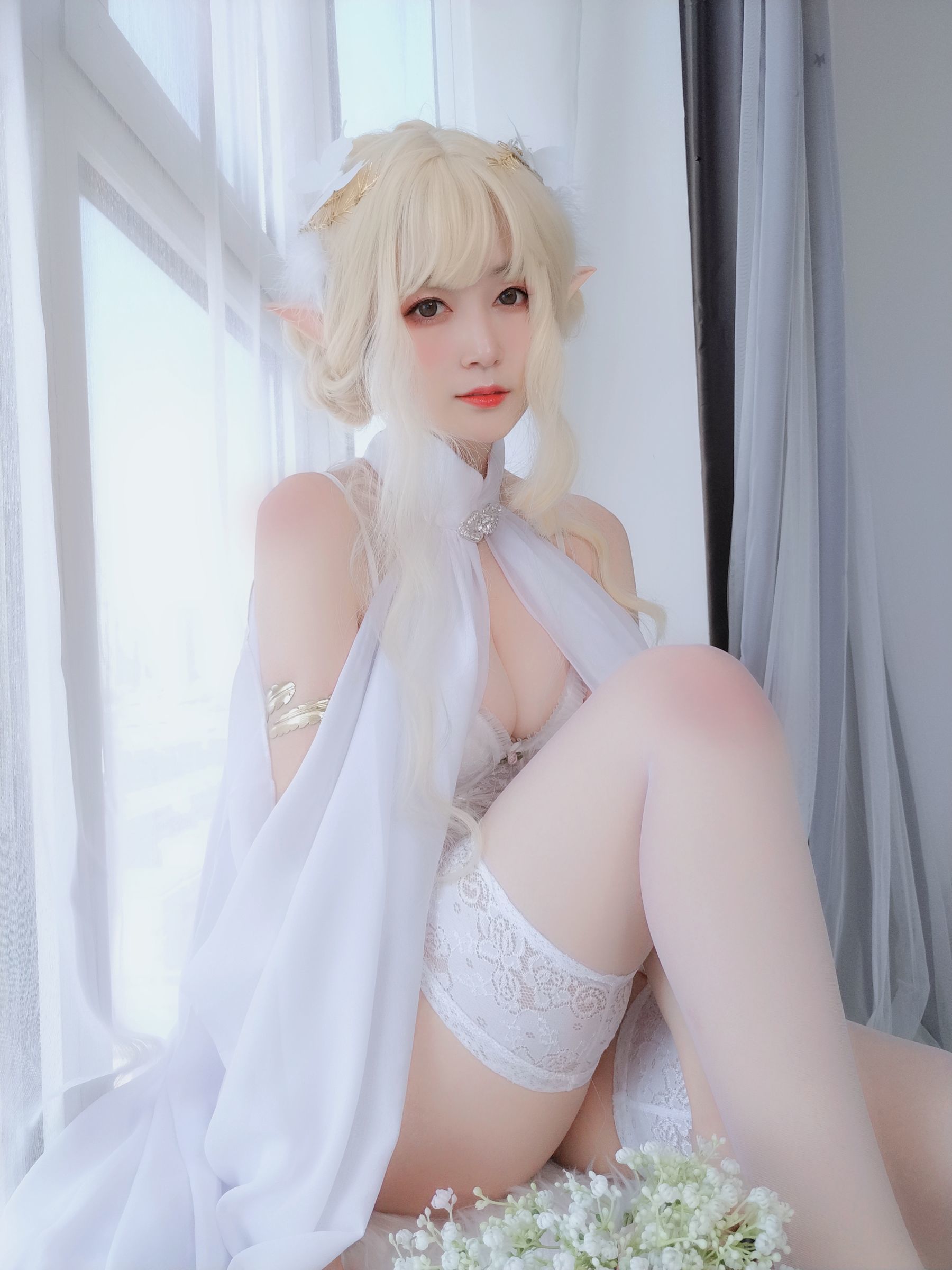 Cosplay] Coser小姐姐白銀 - 小白羊