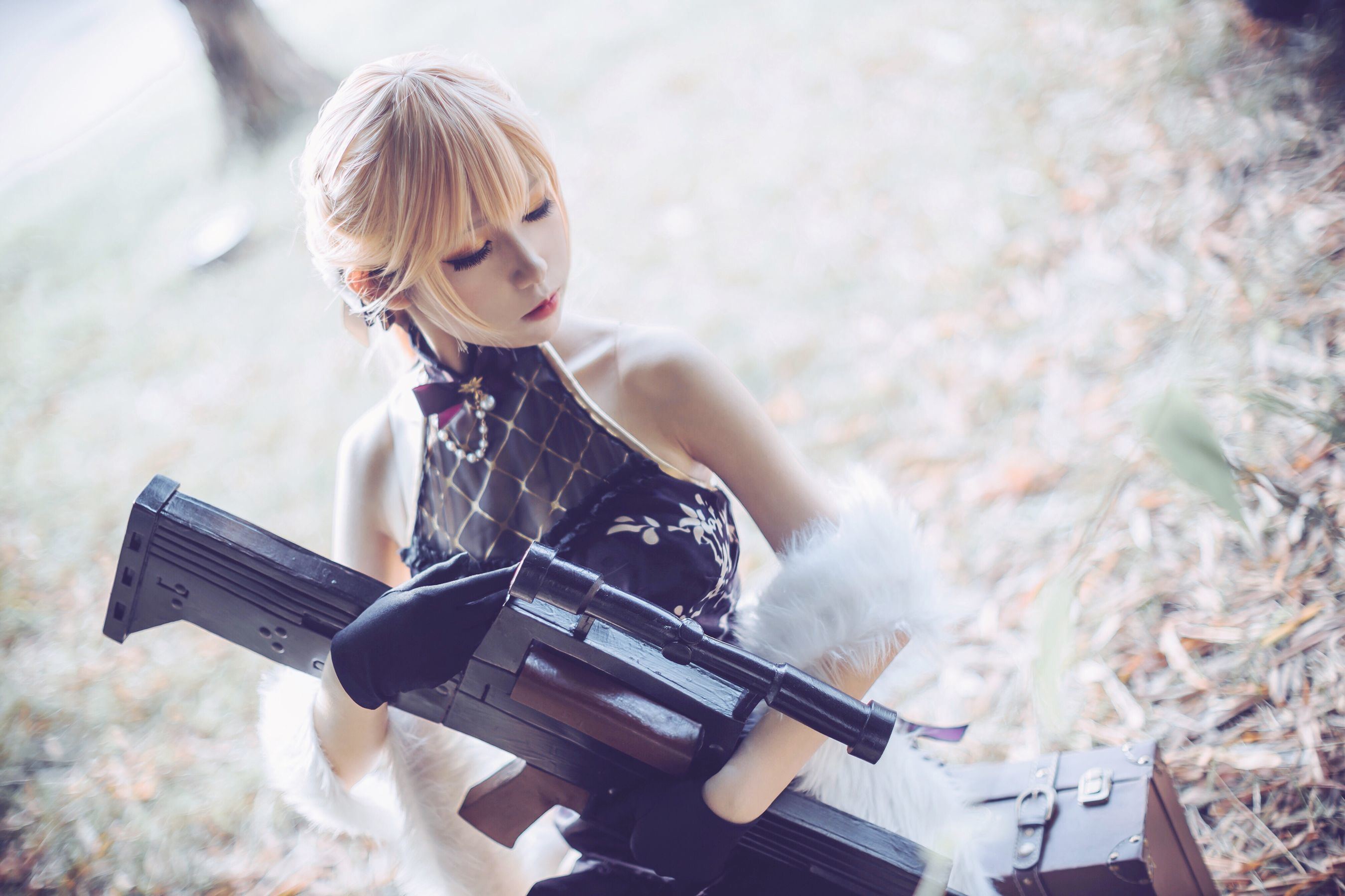 Cosplay] Coser Yiyi - Girls' Frontline Zi Yu Xin