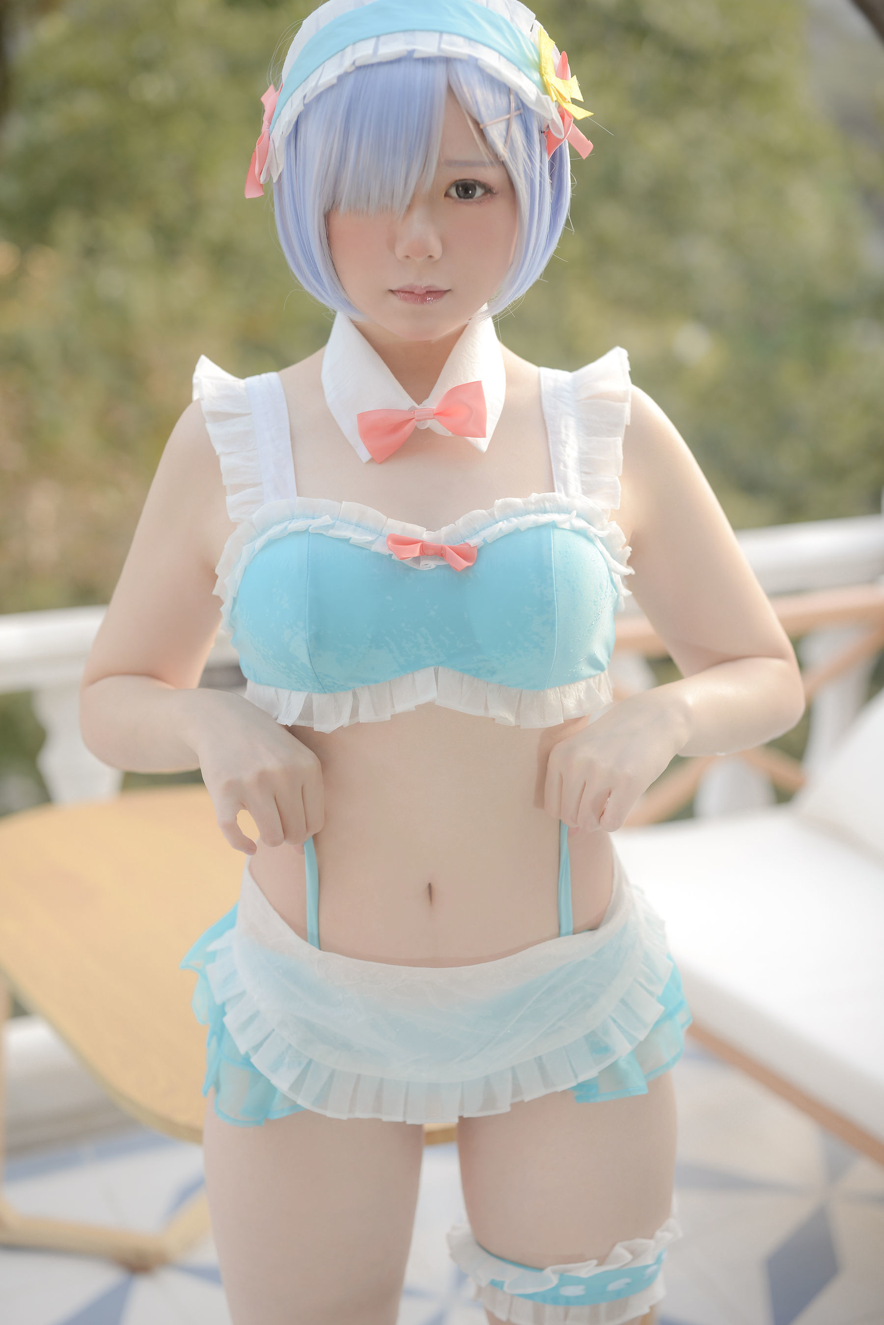 Cosplay] Kyou Nikuniku Vol.20 Ở hồ bơi ngoài trời