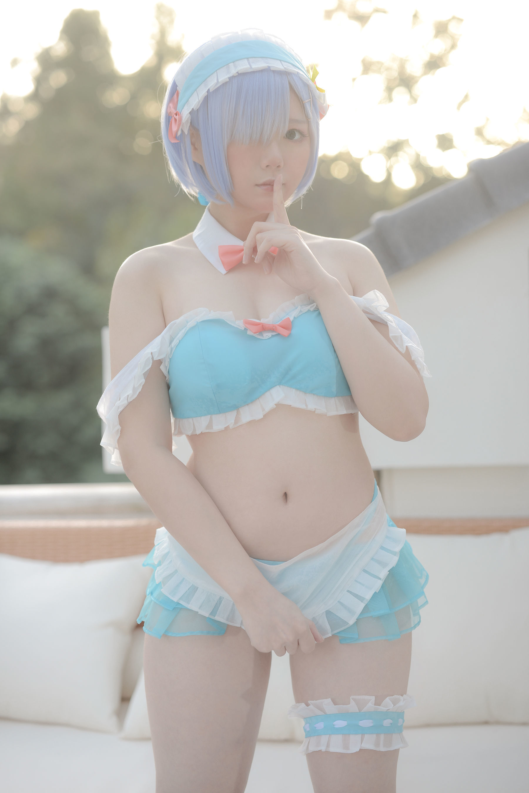 Cosplay] Kyou Nikuniku Vol.20 Ở hồ bơi ngoài trời