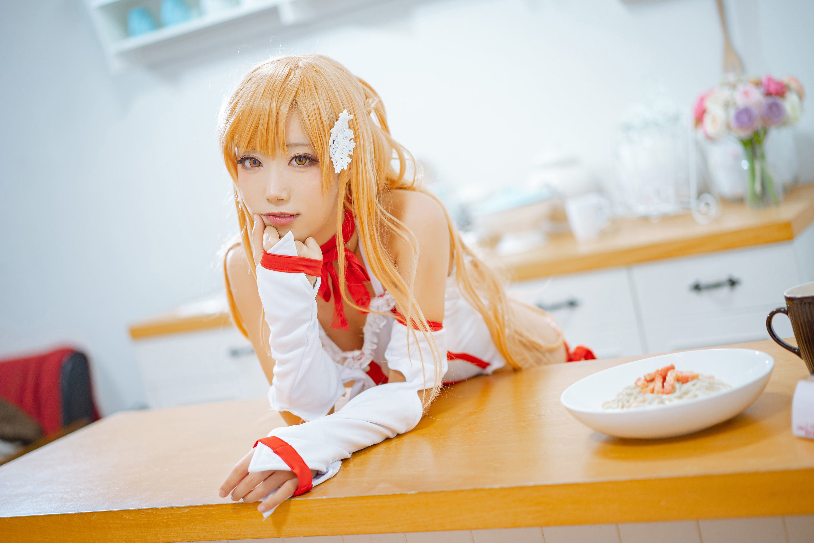 Cosplay] Blogger Anime Che Che Celia - Asuna Nội y