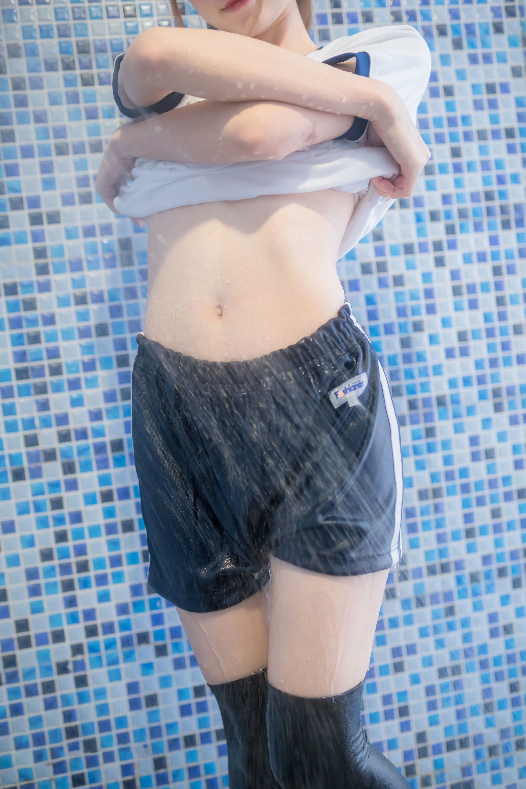Cosplay] 動漫博主Kitaro_綺太郎 - 濕身體操服