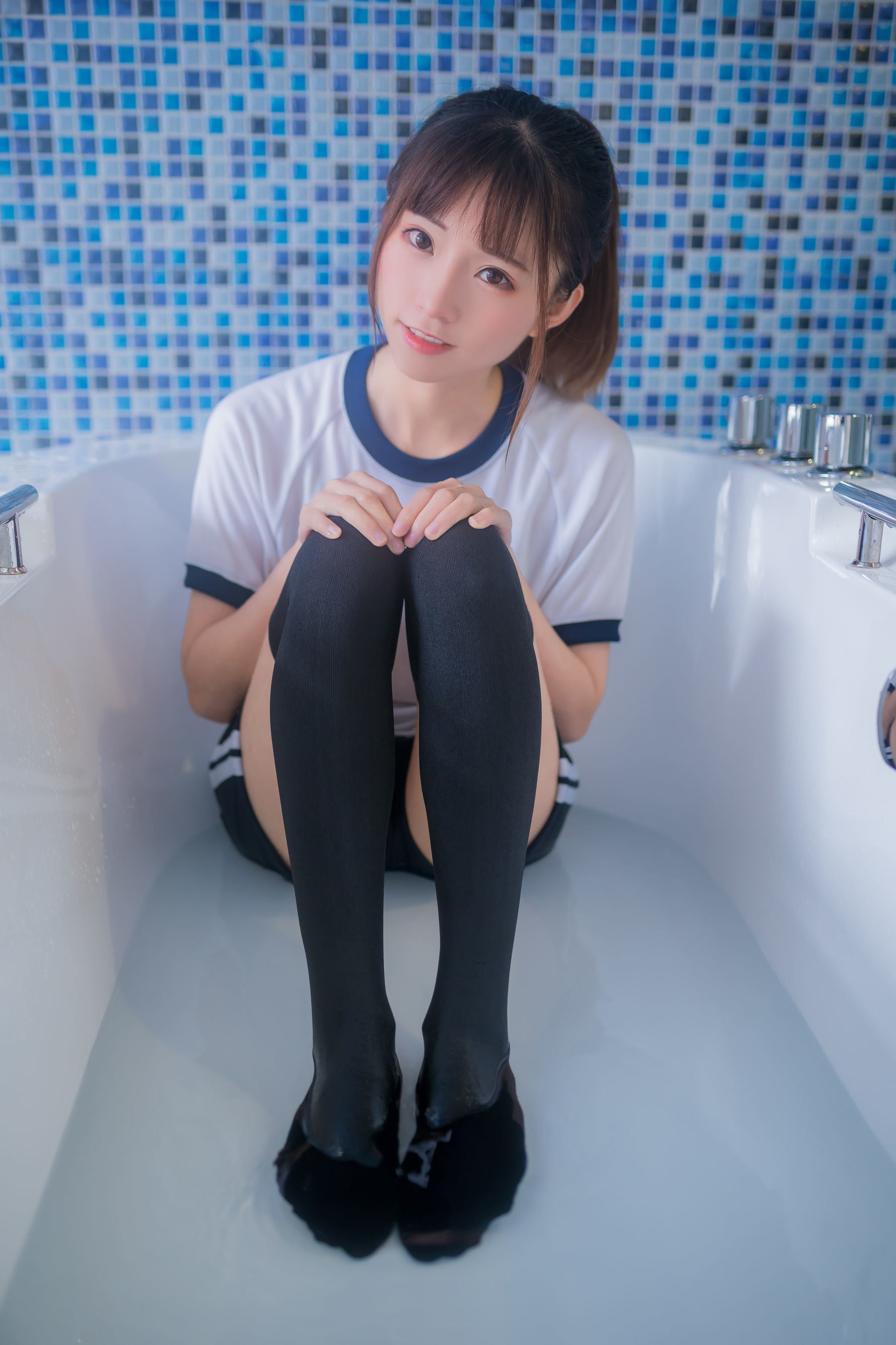 คอสเพลย์] บล็อกเกอร์อนิเมะคิทาโร่ - ชุดกีฬาเปียก