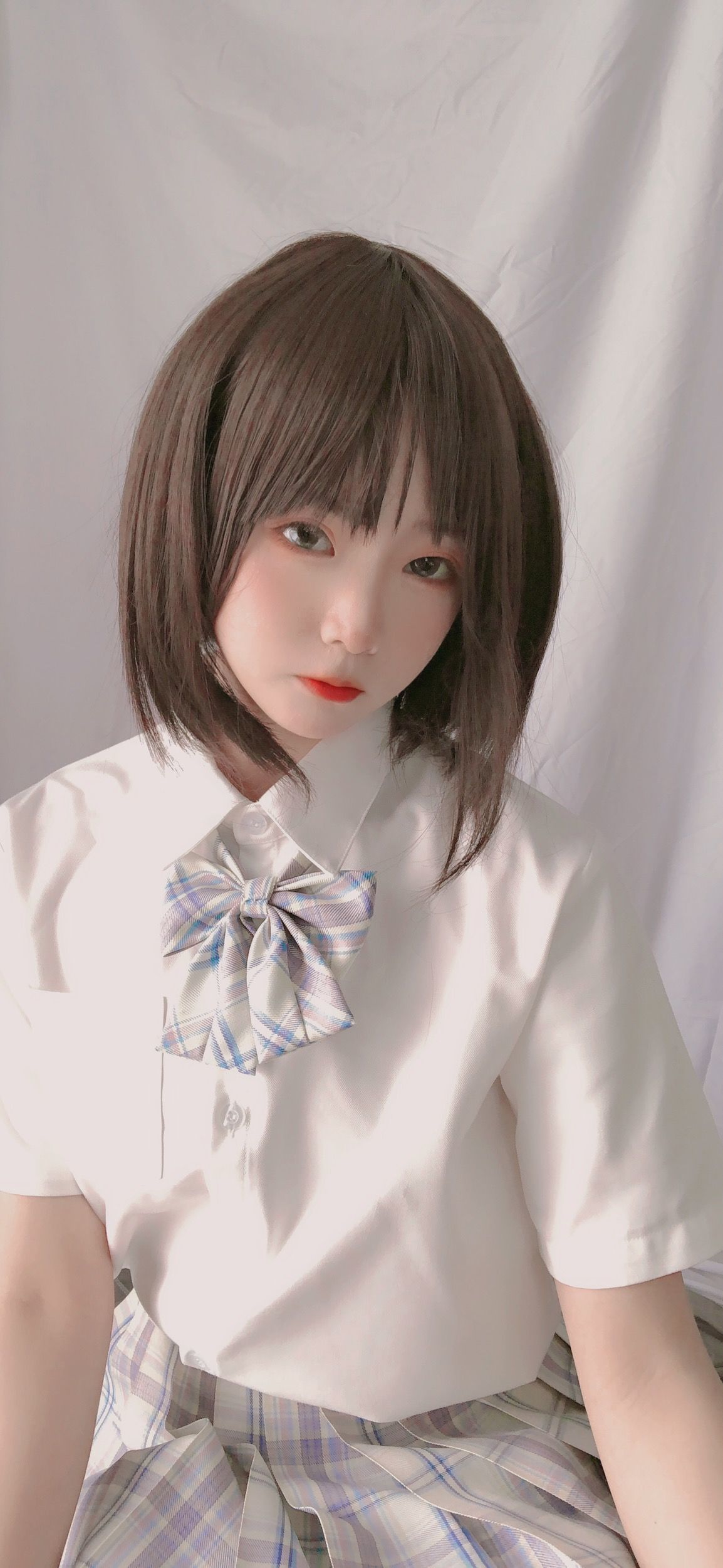 JK Cosplay 萌妹是青水 - 学妹jk Gallery