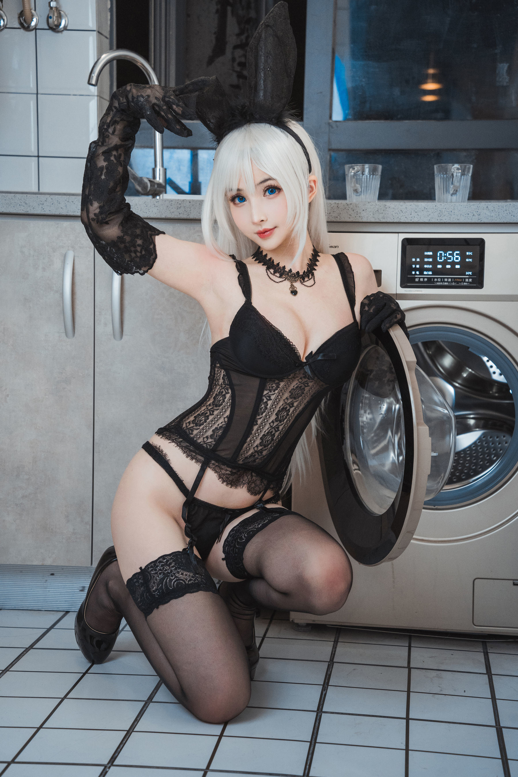 コスプレ] COSフクリリオコリョウリョウコ - 兼職修女のバニーガール