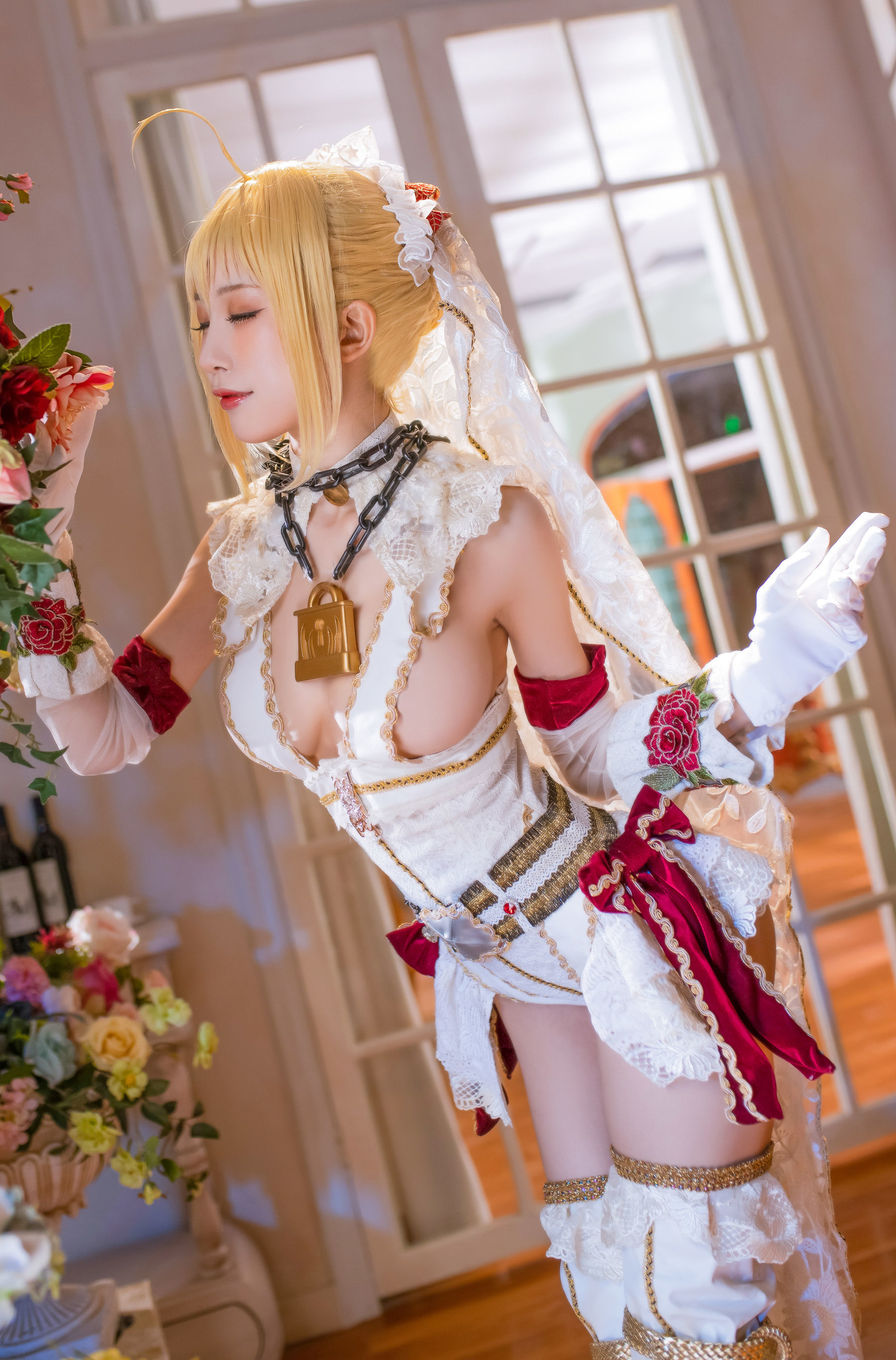 Cosplay] Anime Blogger Shui Miao Aqua - Nero x Tamamo-no-Mae