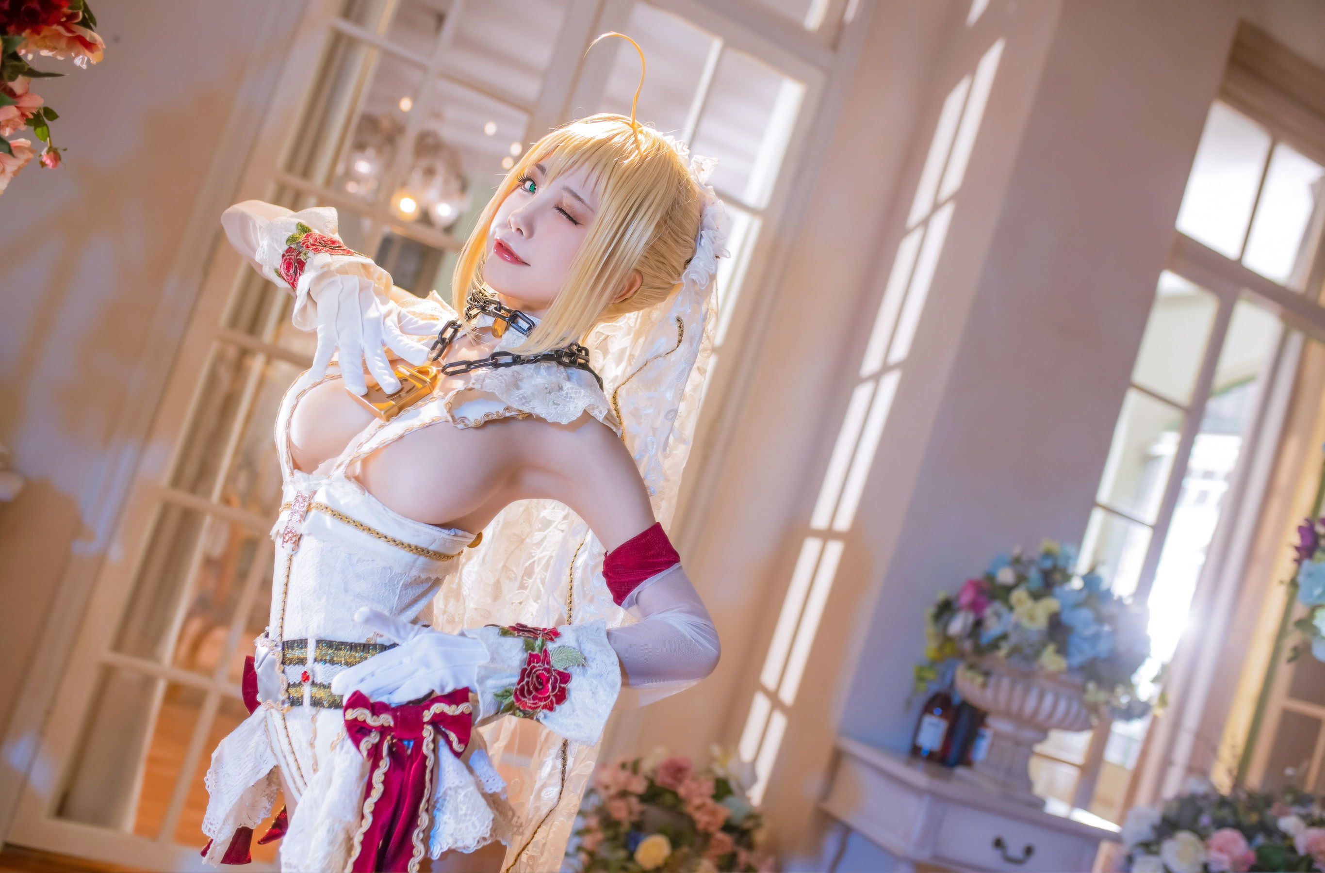 Cosplay] Anime Blogger Shui Miao Aqua - Nero x Tamamo-no-Mae
