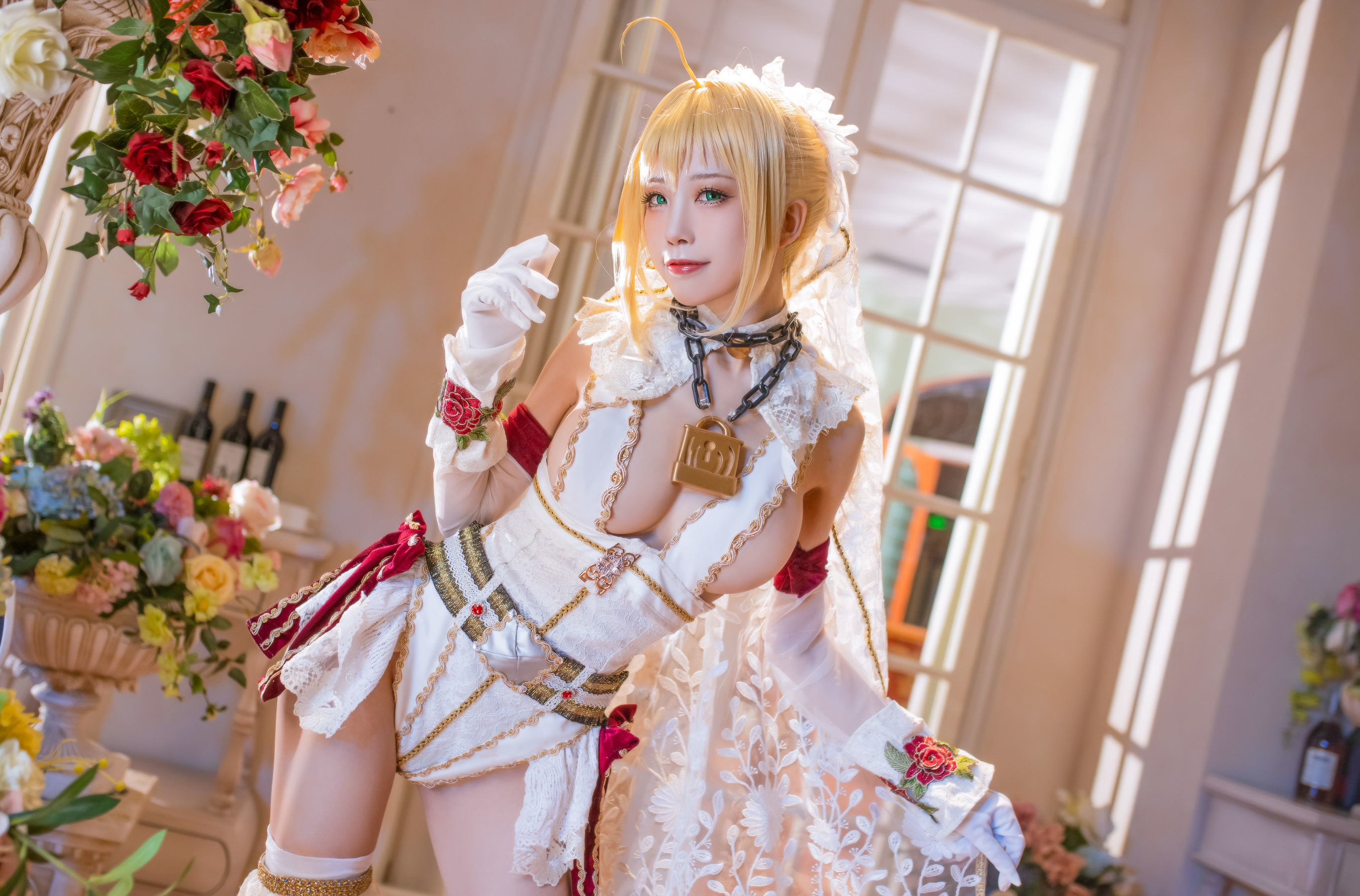 Cosplay] Anime Blogger Shui Miao Aqua - Nero x Tamamo-no-Mae