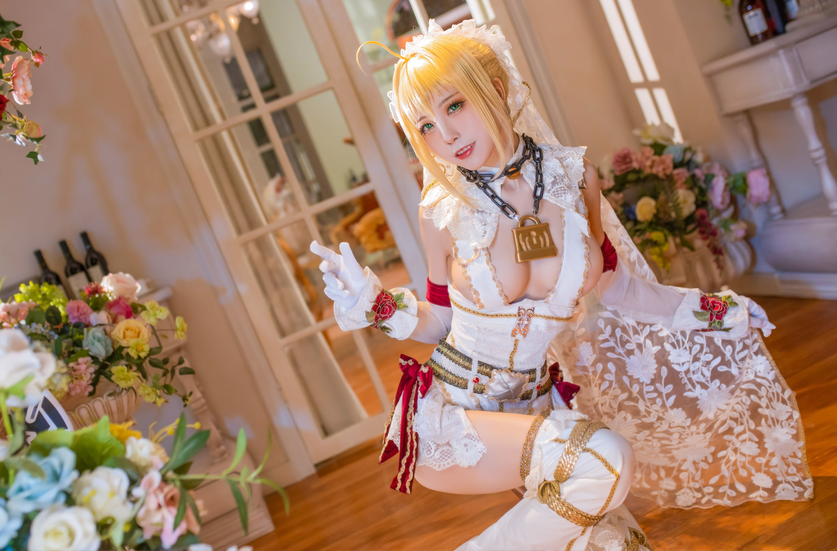 Cosplay] Anime Blogger Shui Miao Aqua - Nero x Tamamo-no-Mae
