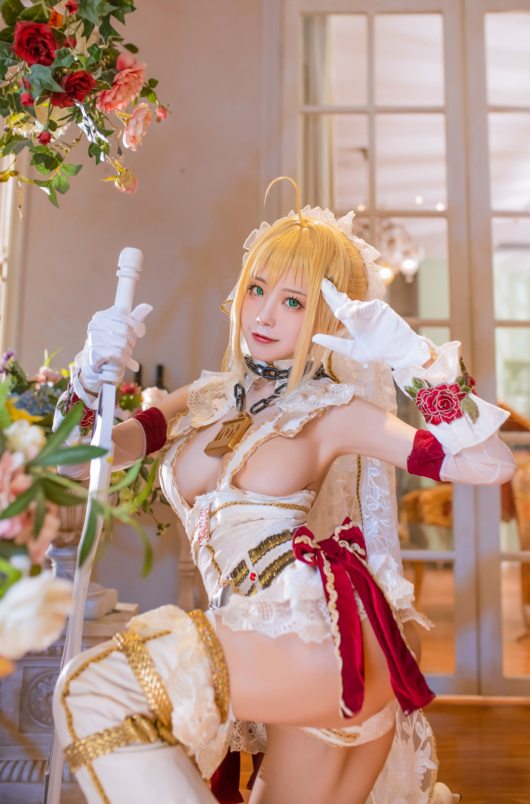 Cosplay] Anime Blogger Shui Miao Aqua - Nero x Tamamo-no-Mae