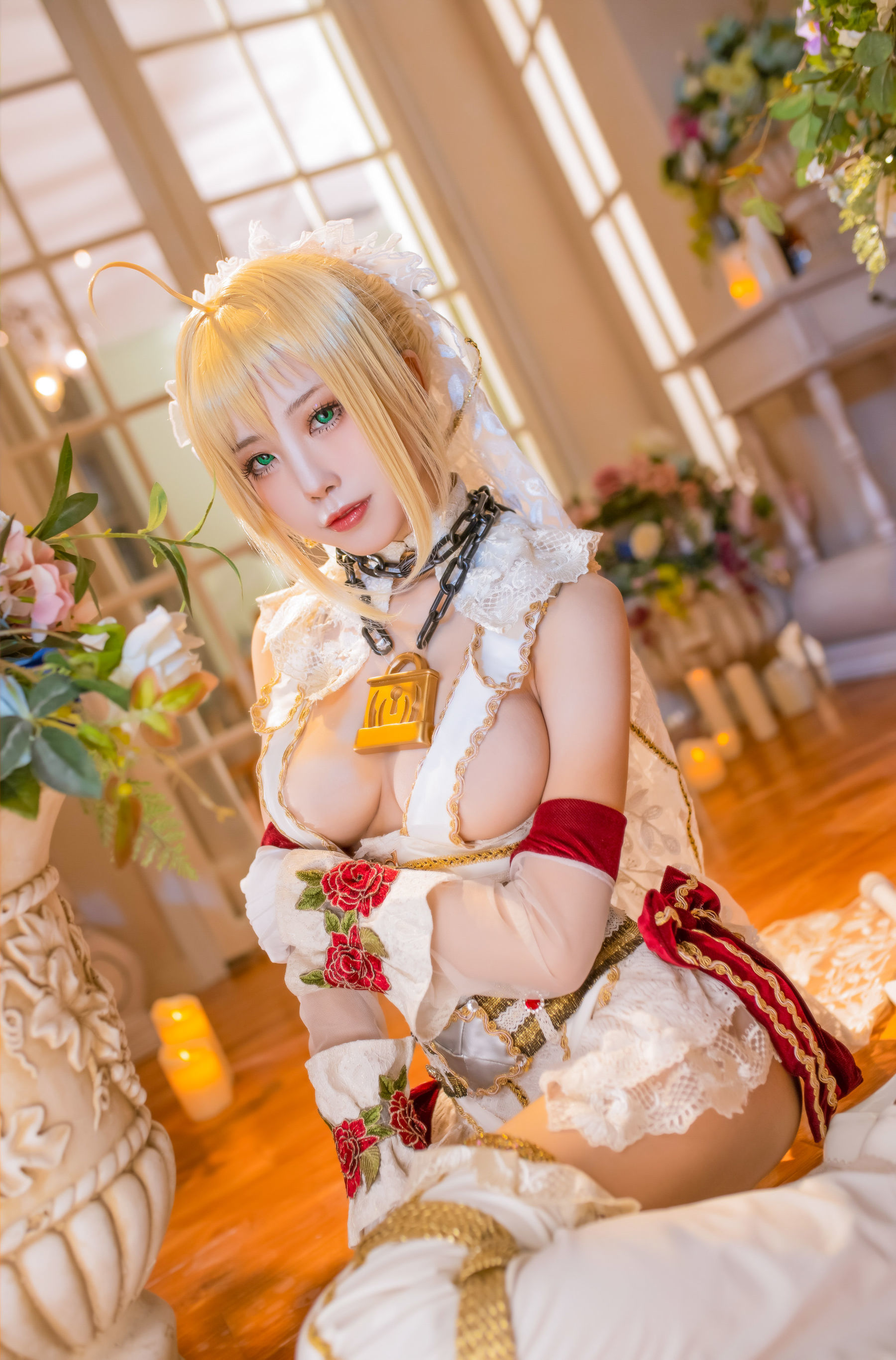 Cosplay] Anime Blogger Shui Miao Aqua - Nero x Tamamo-no-Mae
