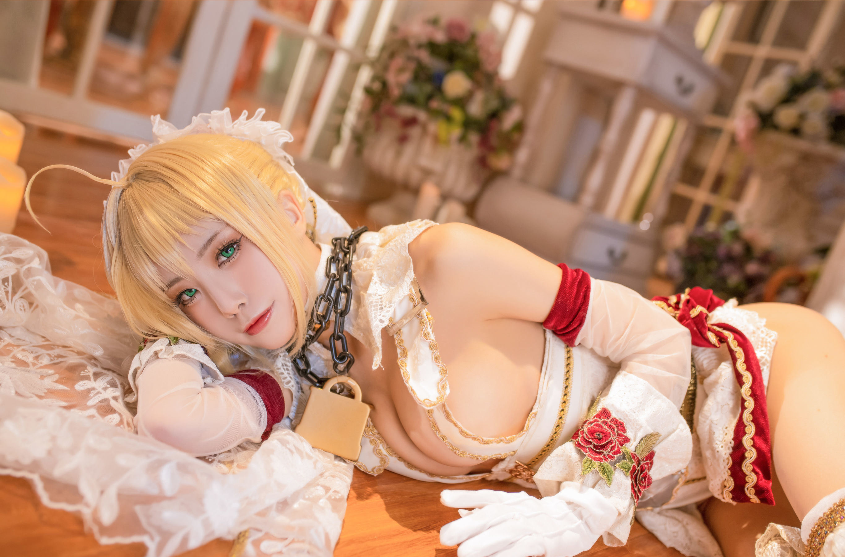 Cosplay] Blogger anime Shui Miao Aqua - Nero x Tamamo no Mae