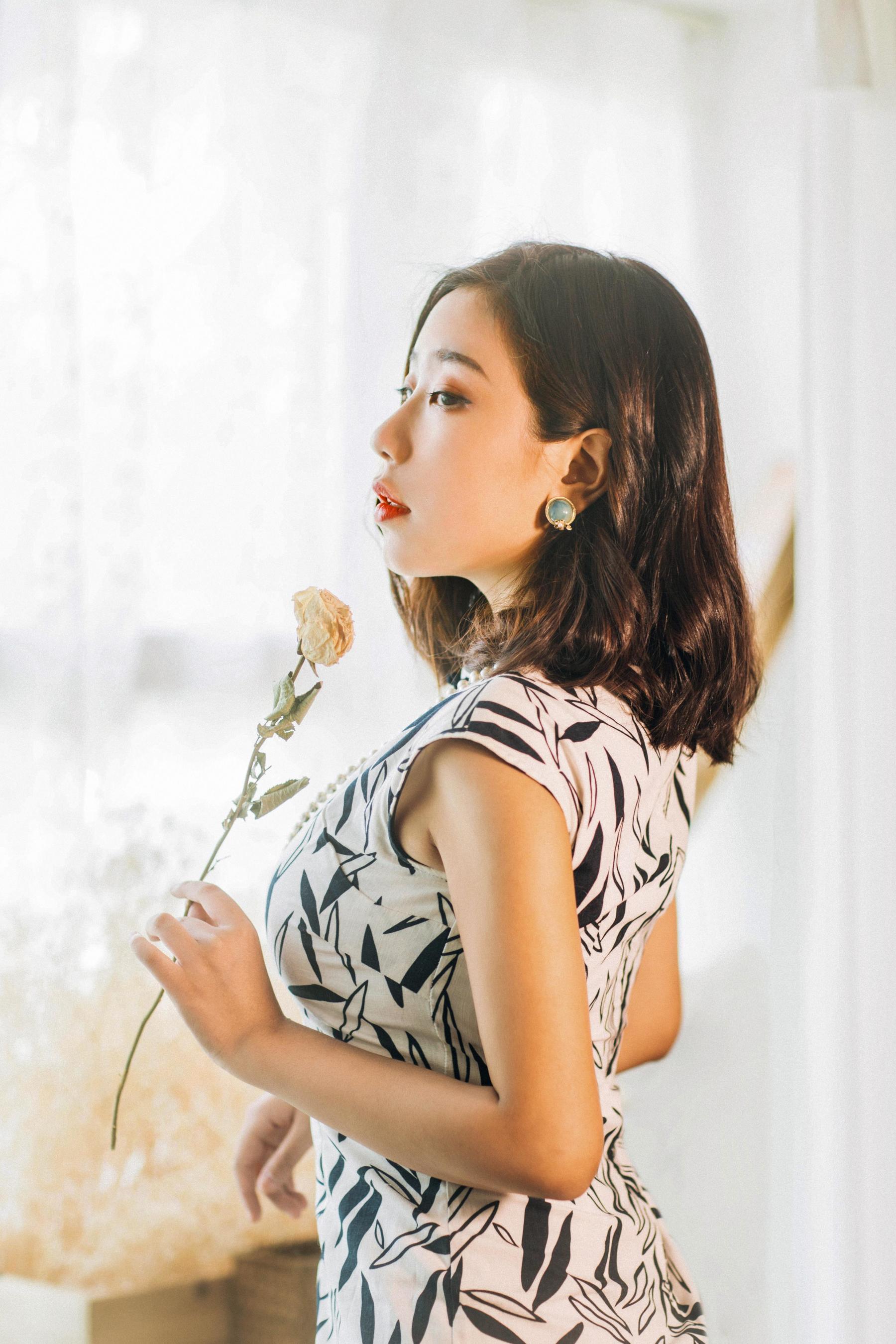 Cosplay] Blogger Anime Mu0 - Áo qipao