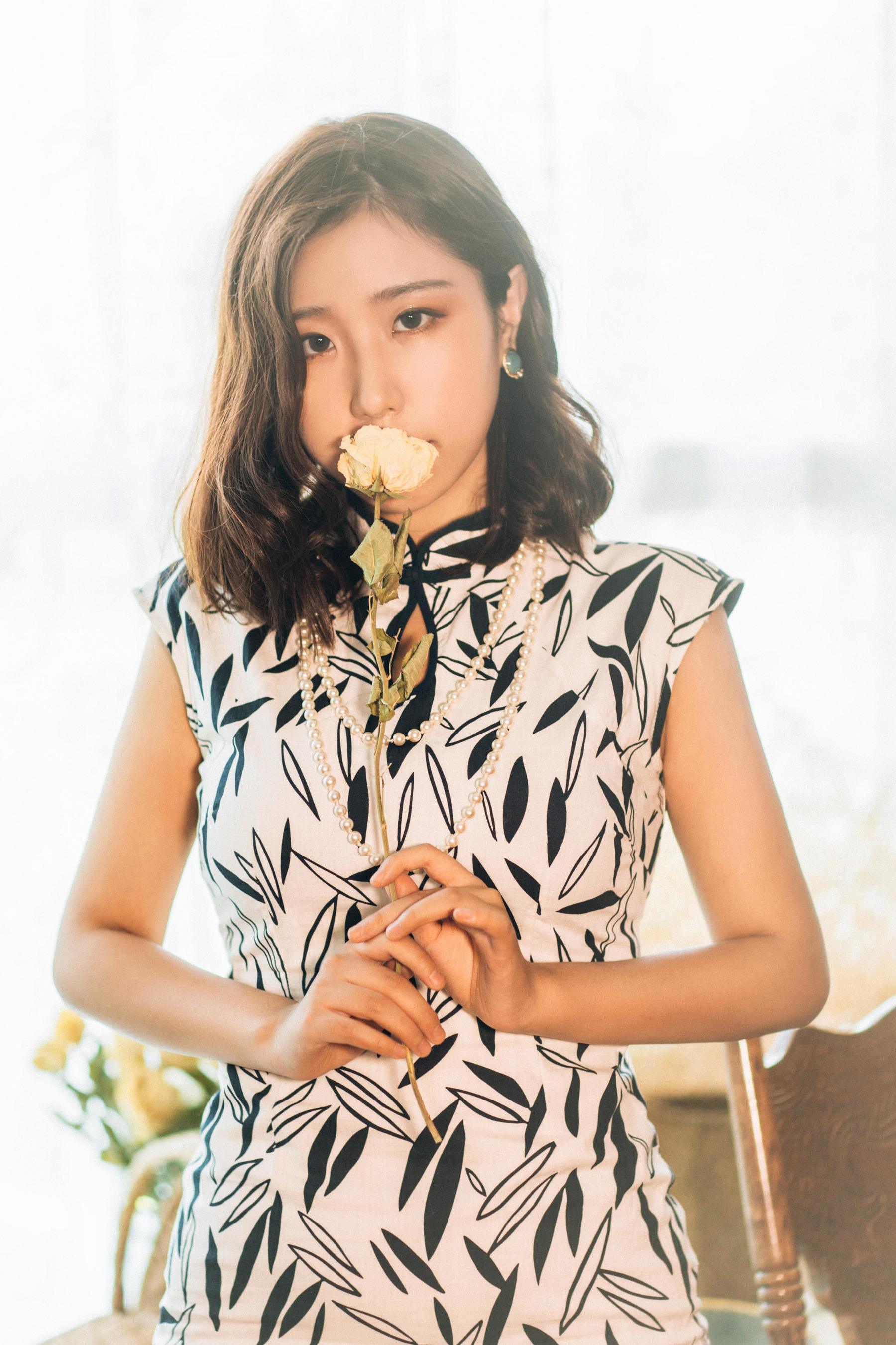 Cosplay] Blogger Anime Mu0 - Áo qipao