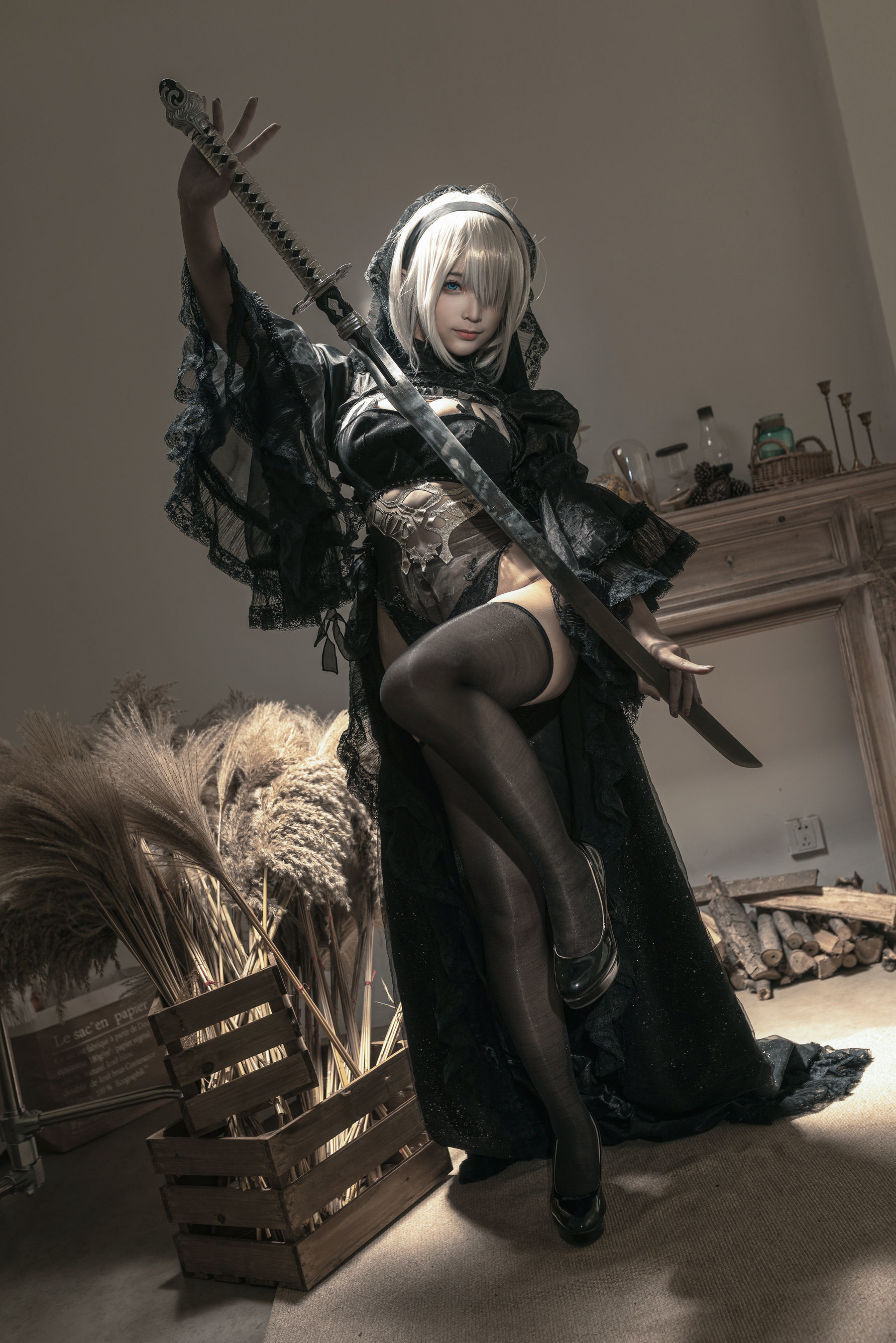 コスプレ] アニメブロガー スンチュンモモ - ニール紀元 黒花嫁