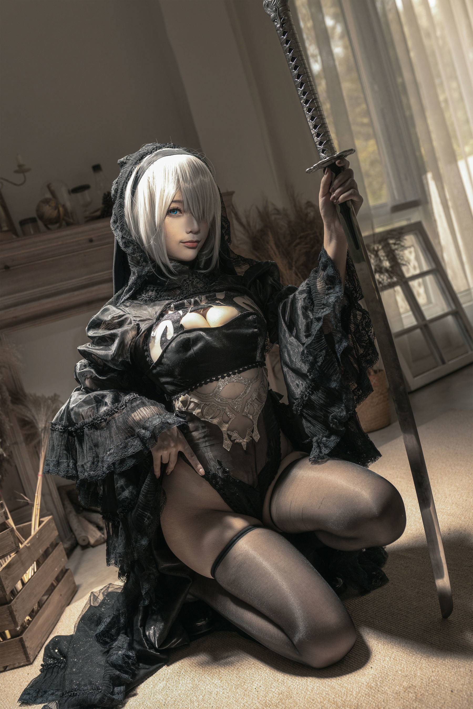 コスプレ] アニメブロガー スンチュンモモ - ニール紀元 黒花嫁