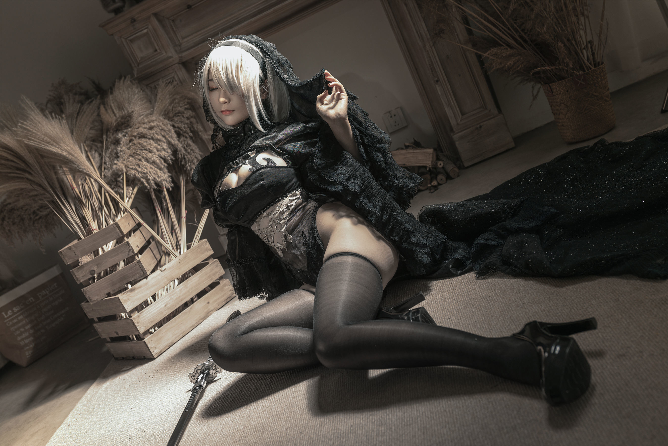 コスプレ] アニメブロガー スンチュンモモ - ニール紀元 黒花嫁