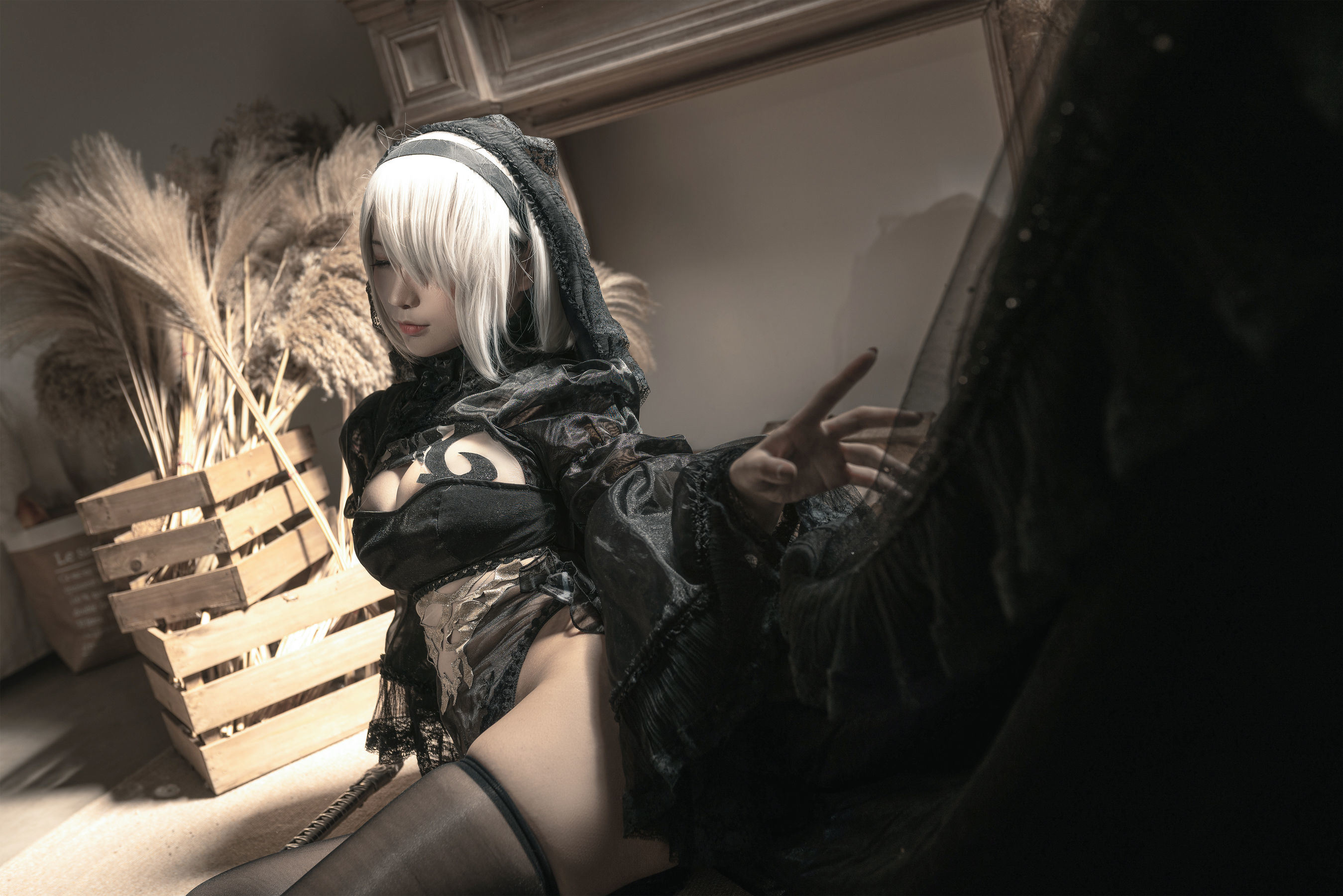 コスプレ] アニメブロガー スンチュンモモ - ニール紀元 黒花嫁